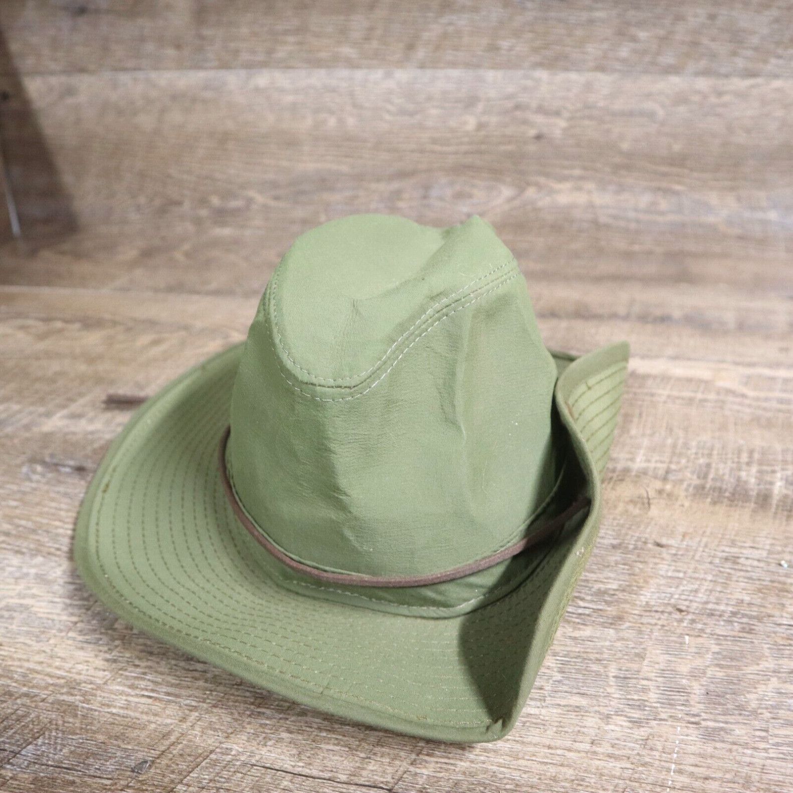 Olive RedHead Boonie Fishing Hat Olive Green 7.5" Large Size ONE SIZE - 1 Thumbnail