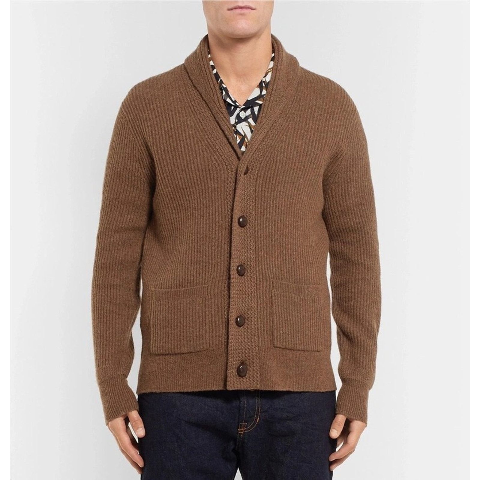 J.Crew J Crew Rugged Merino Wool Cowl Neck Shawl Cardigan Knit S Size US S / EU 44-46 / 1 - 2 Thumbnail
