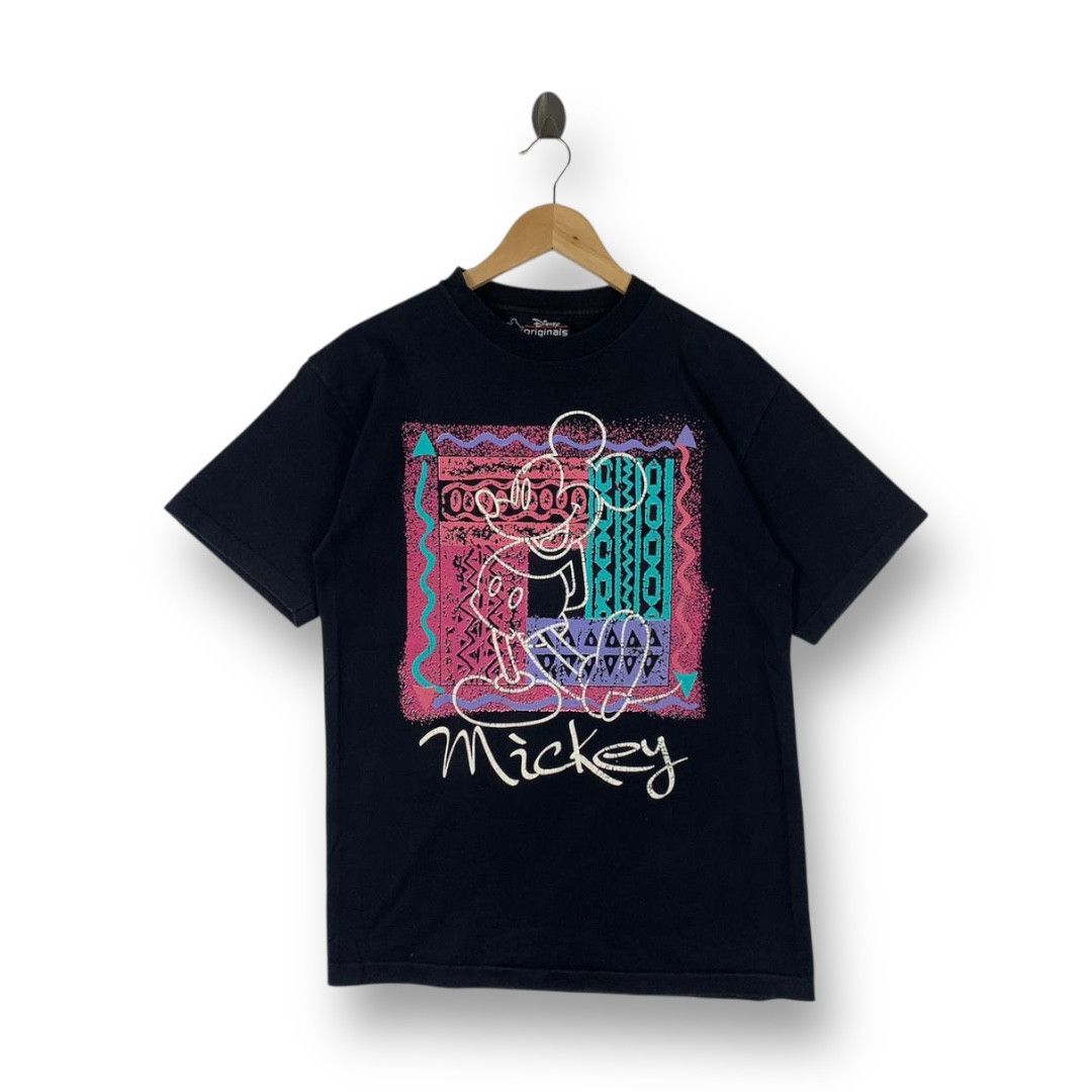 Disney Vintage Disney Originals Mickey Abstract 90s Graphic Tee Size US S / EU 44-46 / 1 - 1 Thumbnail
