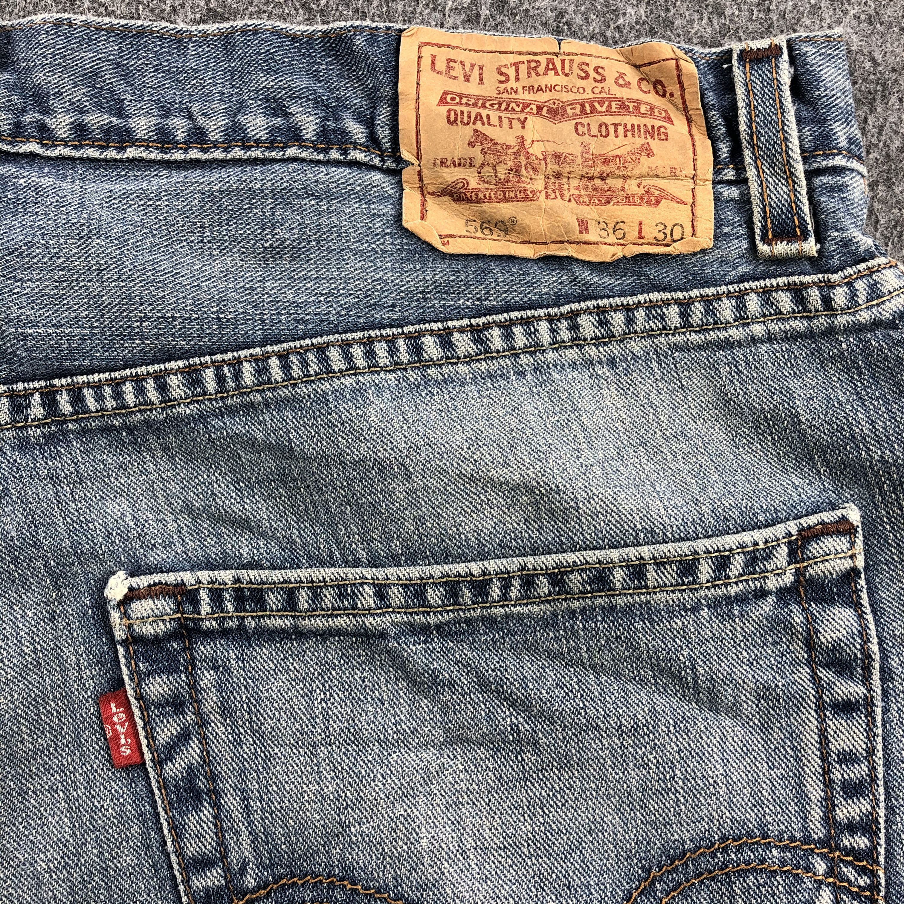 Levi's × Vintage Vintage Levis 569 Jeans-JM1055 Size US 36 / EU 52 - 6 Thumbnail