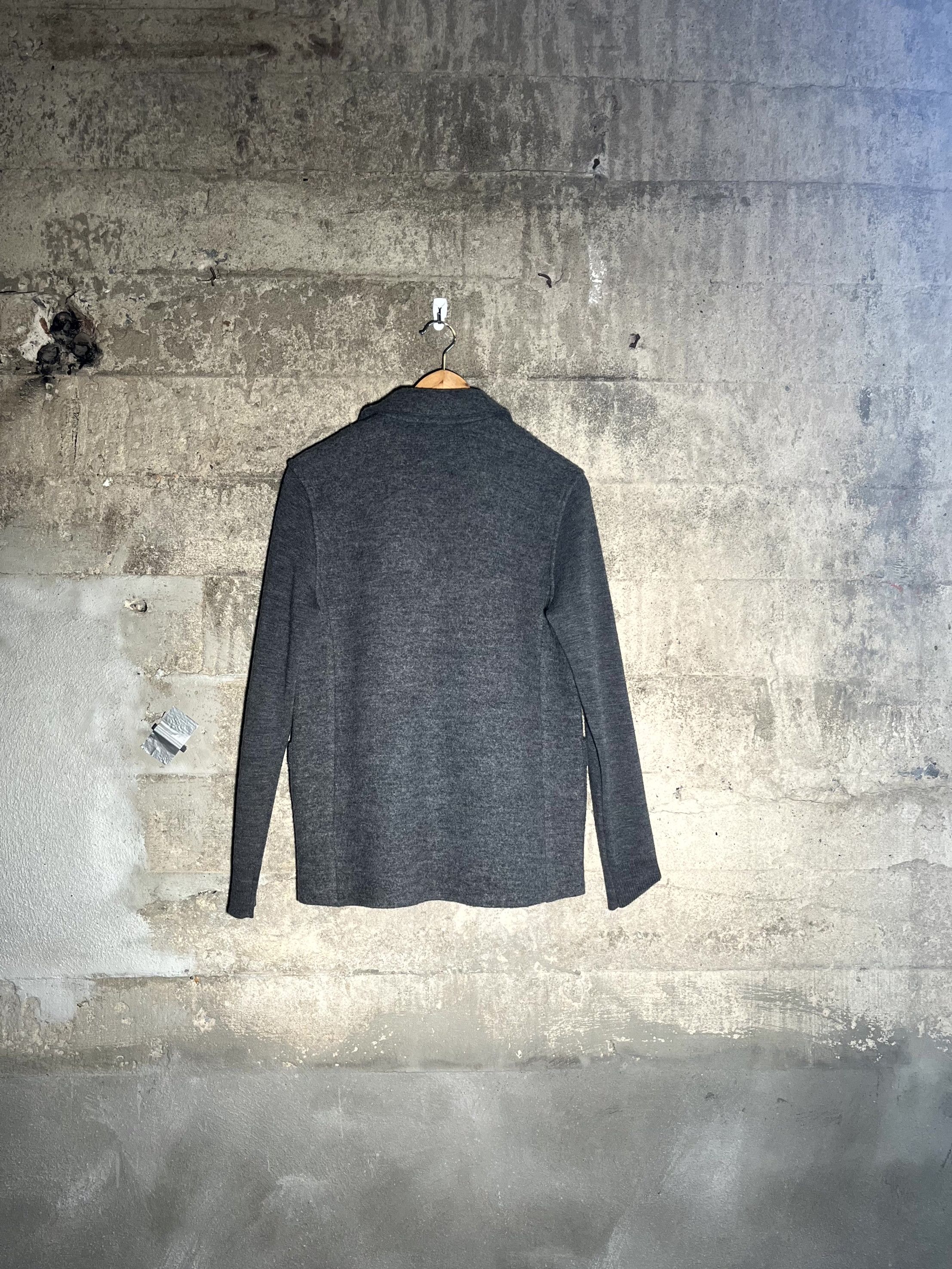 Burberry Burberry Grey Wool Blazer Size 36R - 2 Thumbnail