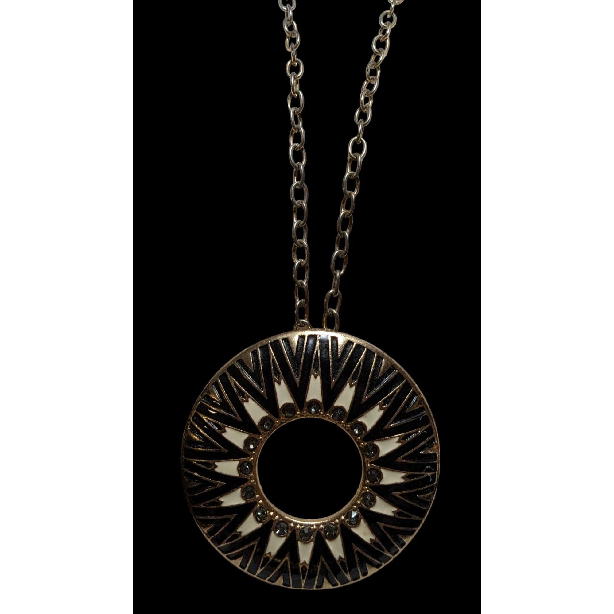 Other Vintage Boho Chic Sunburst Pendant Necklace Size ONE SIZE - 3 Thumbnail