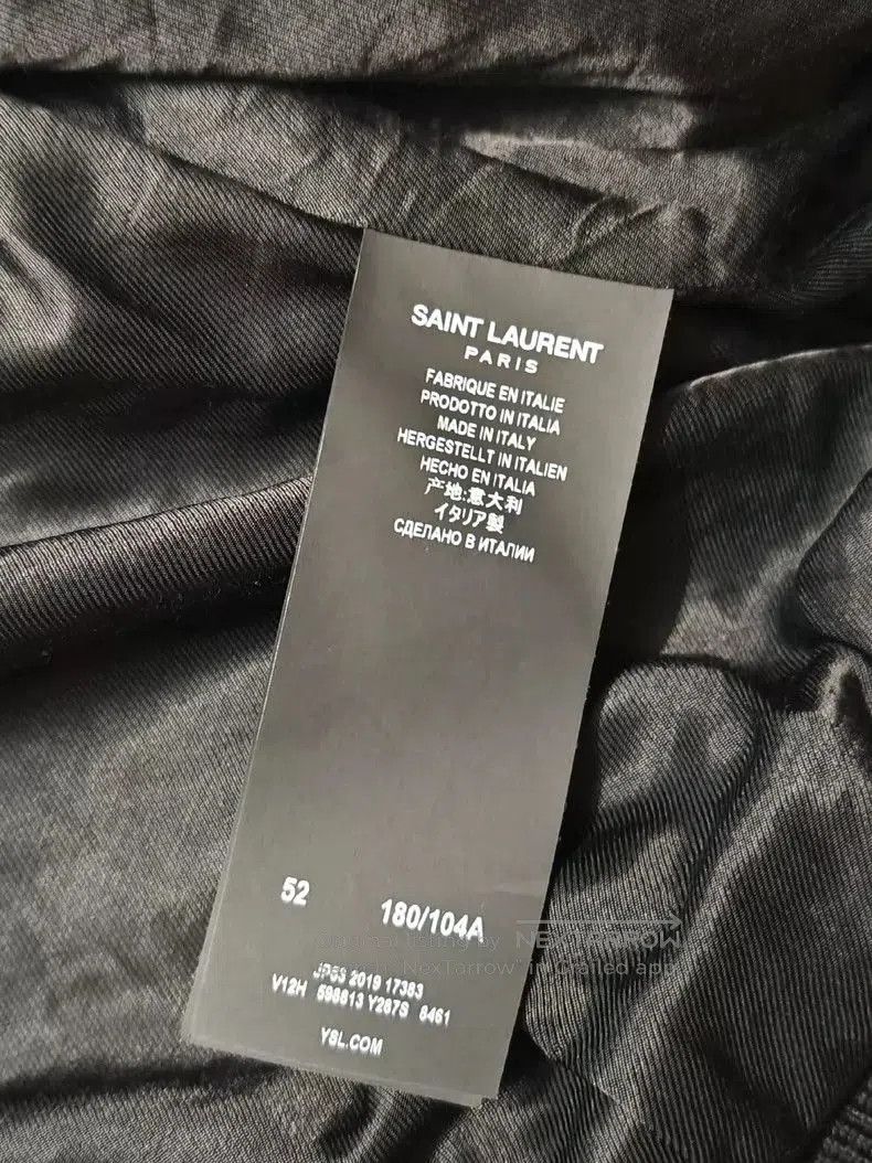 Saint Laurent Paris saint laurent embroidered baseball jacket. Size US L / EU 52-54 / 3 - 4 Thumbnail