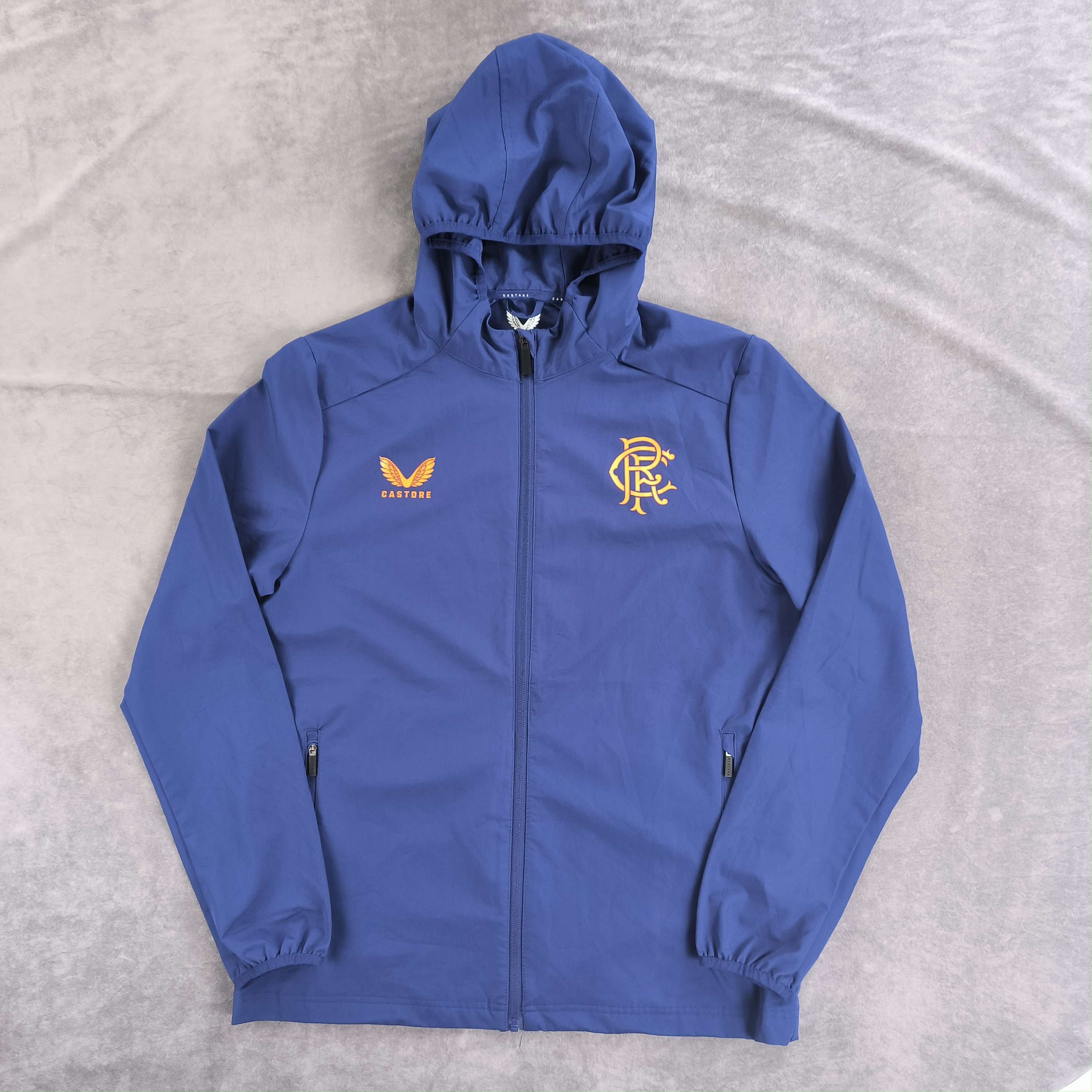 Castore Rangers 2023-24 Castore football track top size M Size US M / EU 48-50 / 2 - 1 Thumbnail