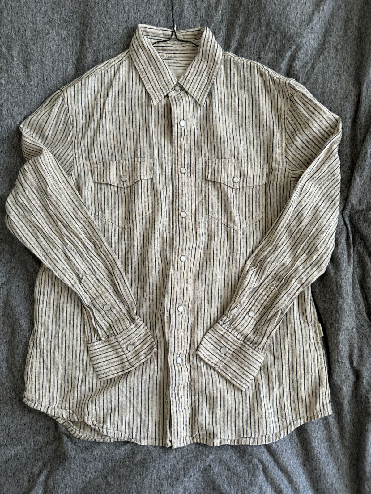 Aime Leon Dore SS23 Aimé Leon Dore Chambray Snap Shirt | Grailed