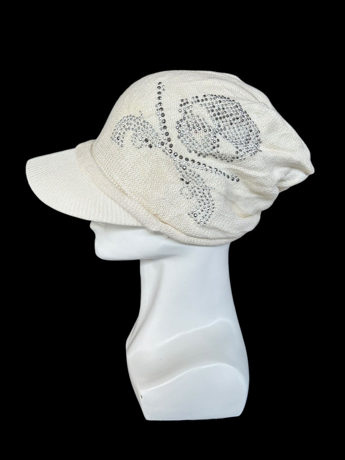 14th Addiction × Hysteric Glamour × Japanese Brand Skull Punk Bondage Style Hats 🎌☠️☠️ Size ONE SIZE - 2 Thumbnail