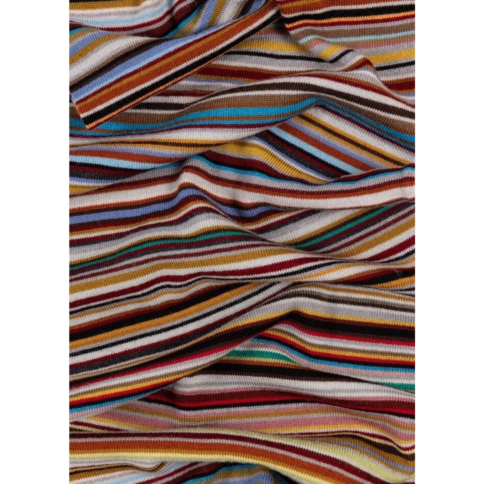 Paul Smith NWT $545 Paul Smith Classic Signature Stripe Scarf & Hat Set Size ONE SIZE - 6 Thumbnail