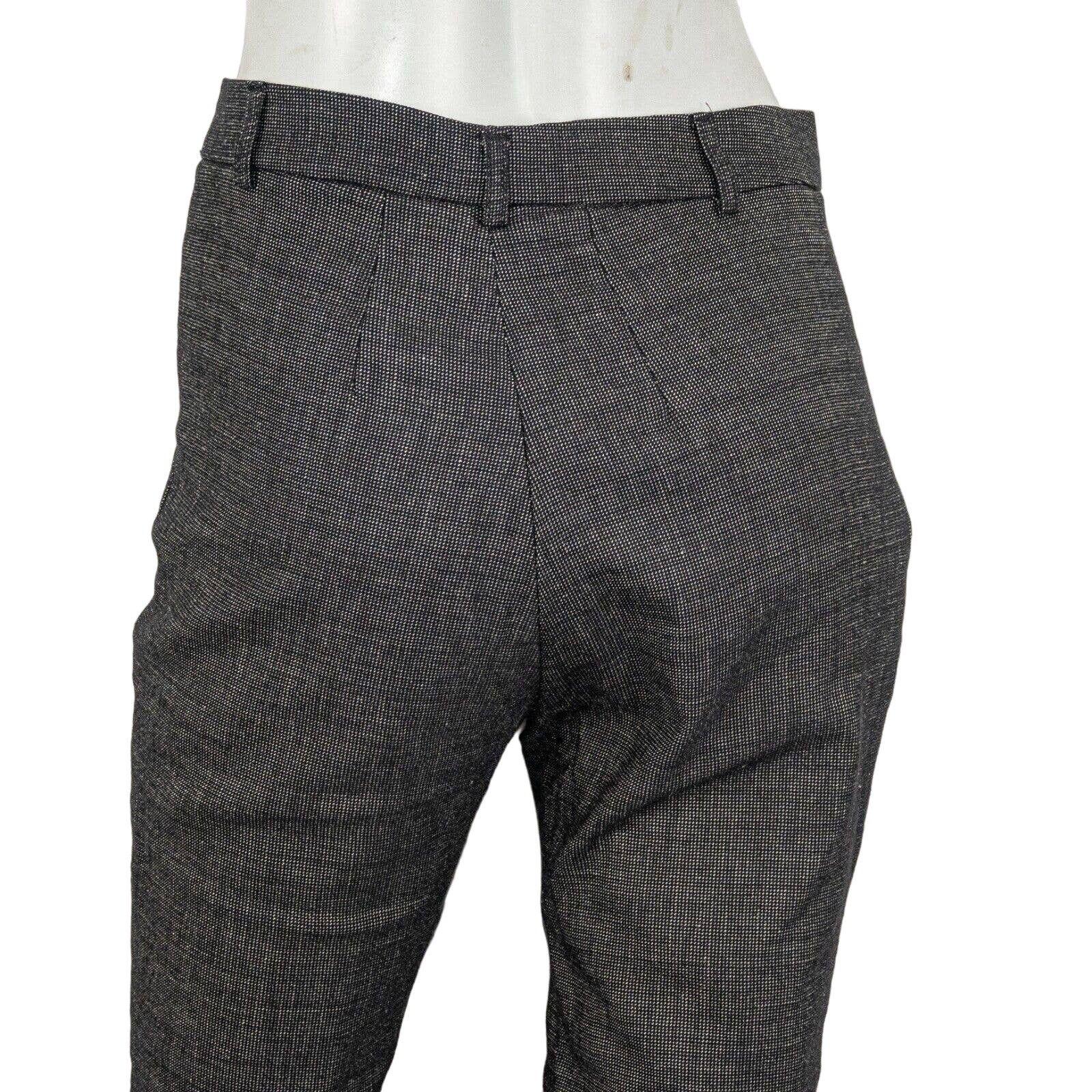 Apiece Apart APIECE APART High-Rise Crop slim Trouser Pant Charcoal Size 27" / US 4 / IT 40 - 9 Thumbnail
