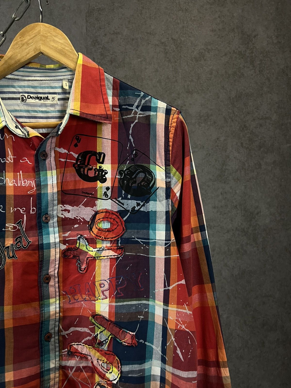 Desigual Desigual crazy designer shirt Size US M / EU 48-50 / 2 - 2 Thumbnail