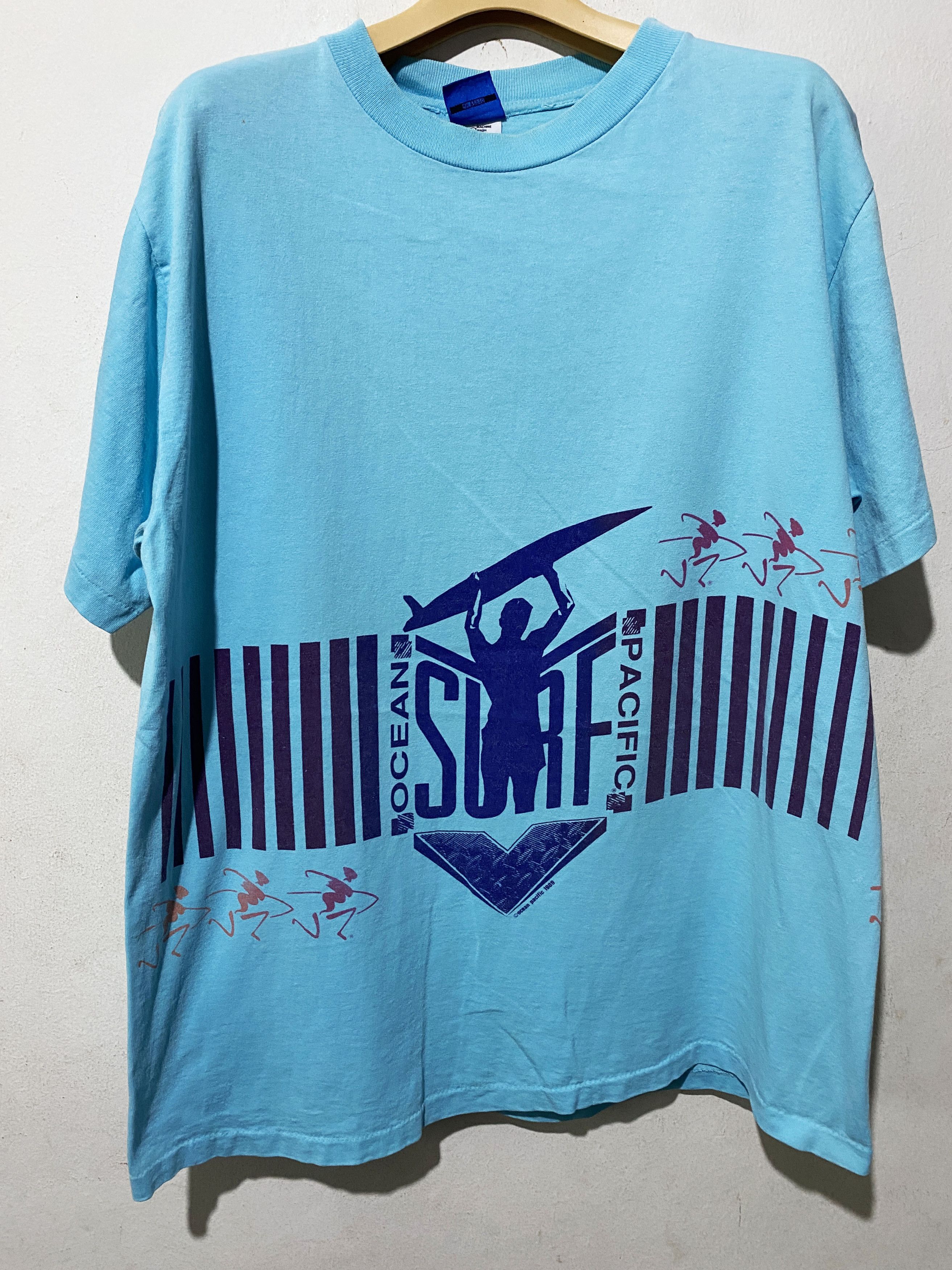 Ocean Pacific × Vintage Vintage 1989 OP Ocean Pacific Shirt Size US L / EU 52-54 / 3 - 1 Thumbnail
