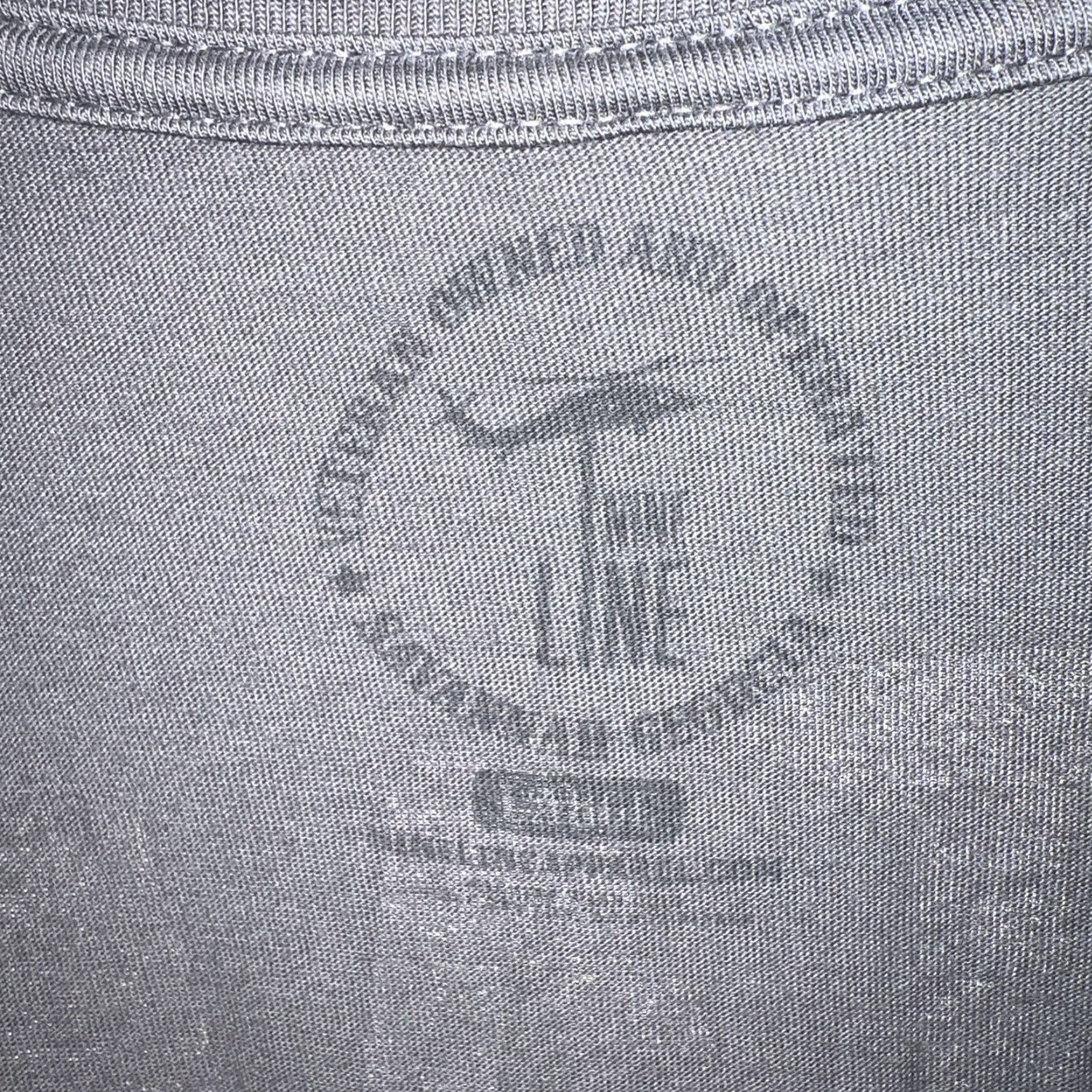 Vintage Nine Line Shirt Men Large Gray T-Shirt Size US L / EU 52-54 / 3 - 4 Thumbnail