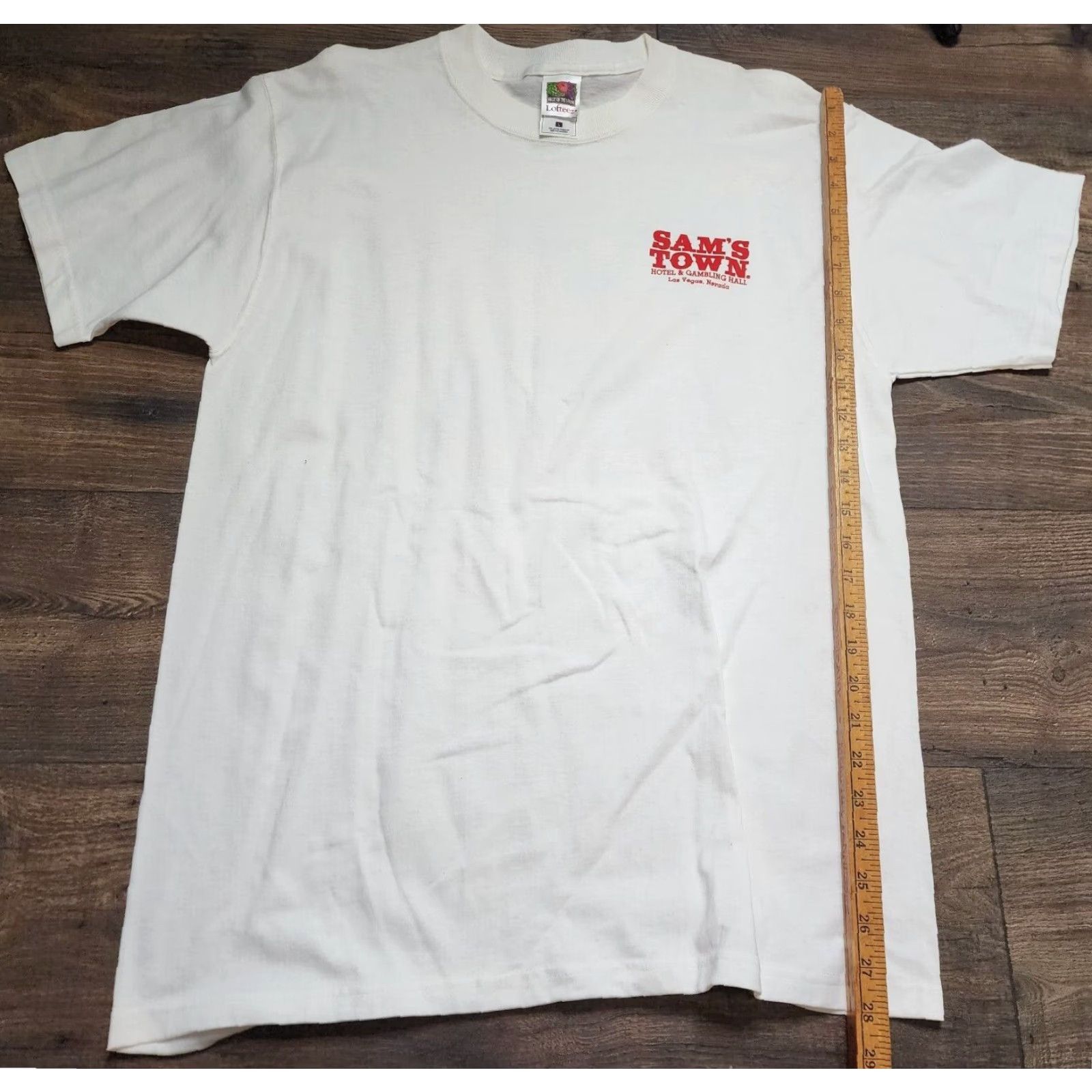 Doublet VINTAGE Mens L Las Vegas SAM'S TOWN July 4th T Shirt Distressed Double Sided Shirt 90s Size US L / EU 52-54 / 3 - 4 Thumbnail
