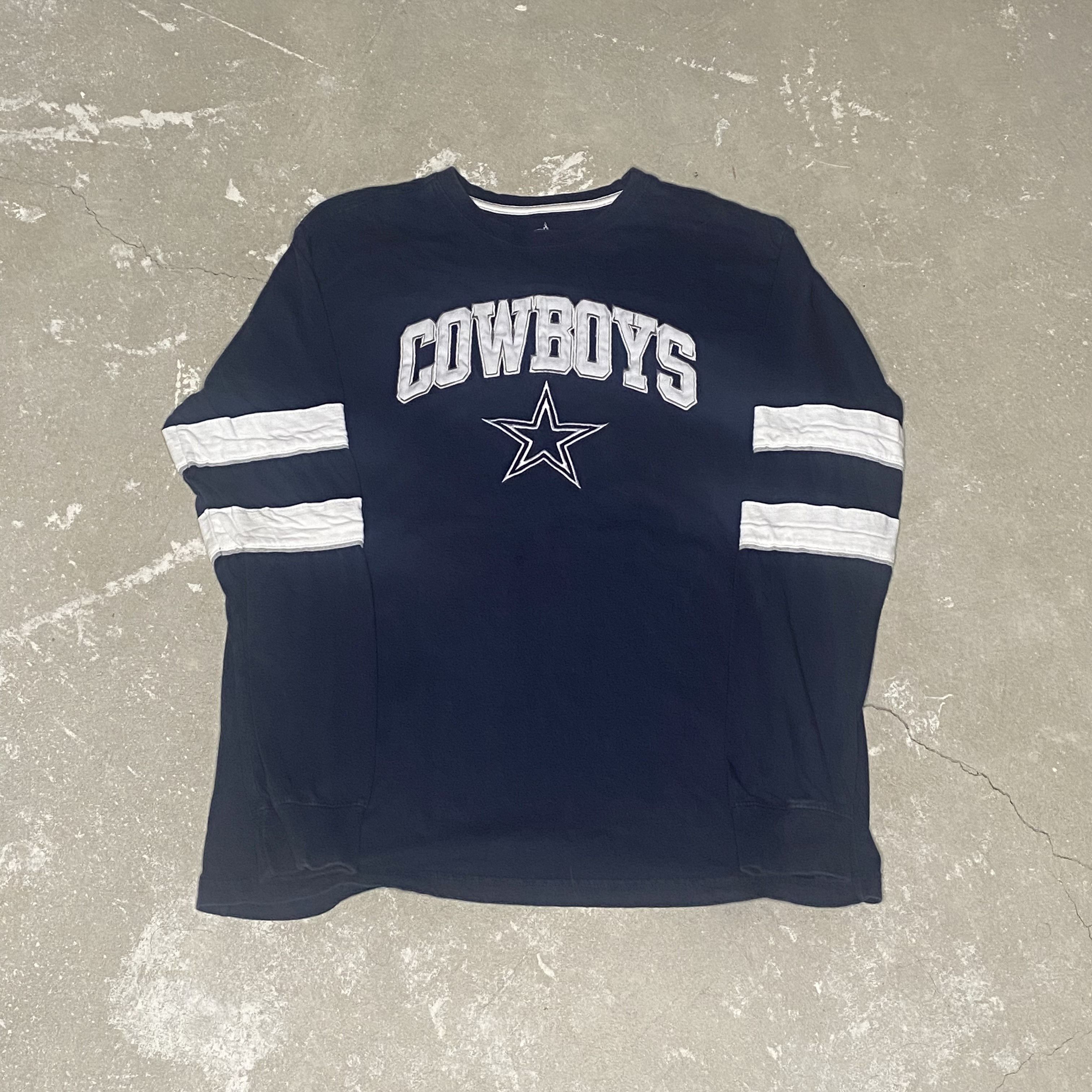 NFL Vtg Legends Athletic Dallas Cowboys Long Sleeve Size US L / EU 52-54 / 3 - 2 Thumbnail