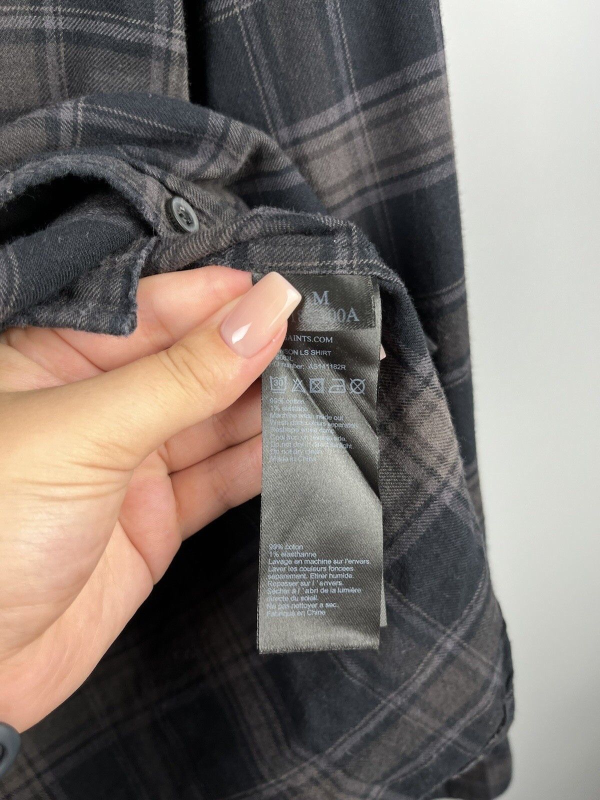 Allsaints Allsaints Amos LS Long Sleeve Button Shirt Size US M / EU 48-50 / 2 - 17 Thumbnail