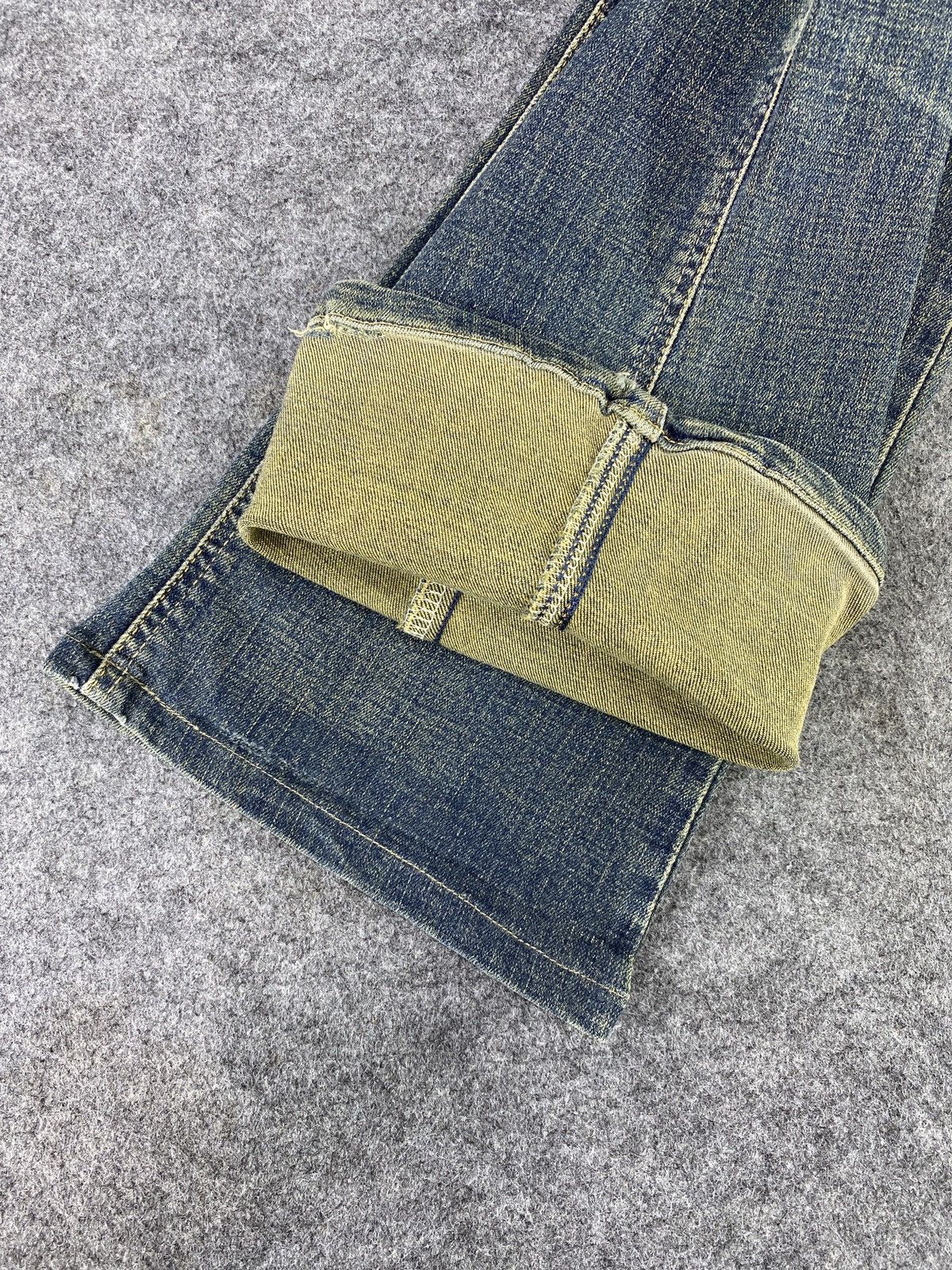 Edwin × Japanese Brand × Jean Miss Edwin Flare Blue Wash Jeans - J1052 Size 27" / US 4 / IT 40 - 13 Thumbnail