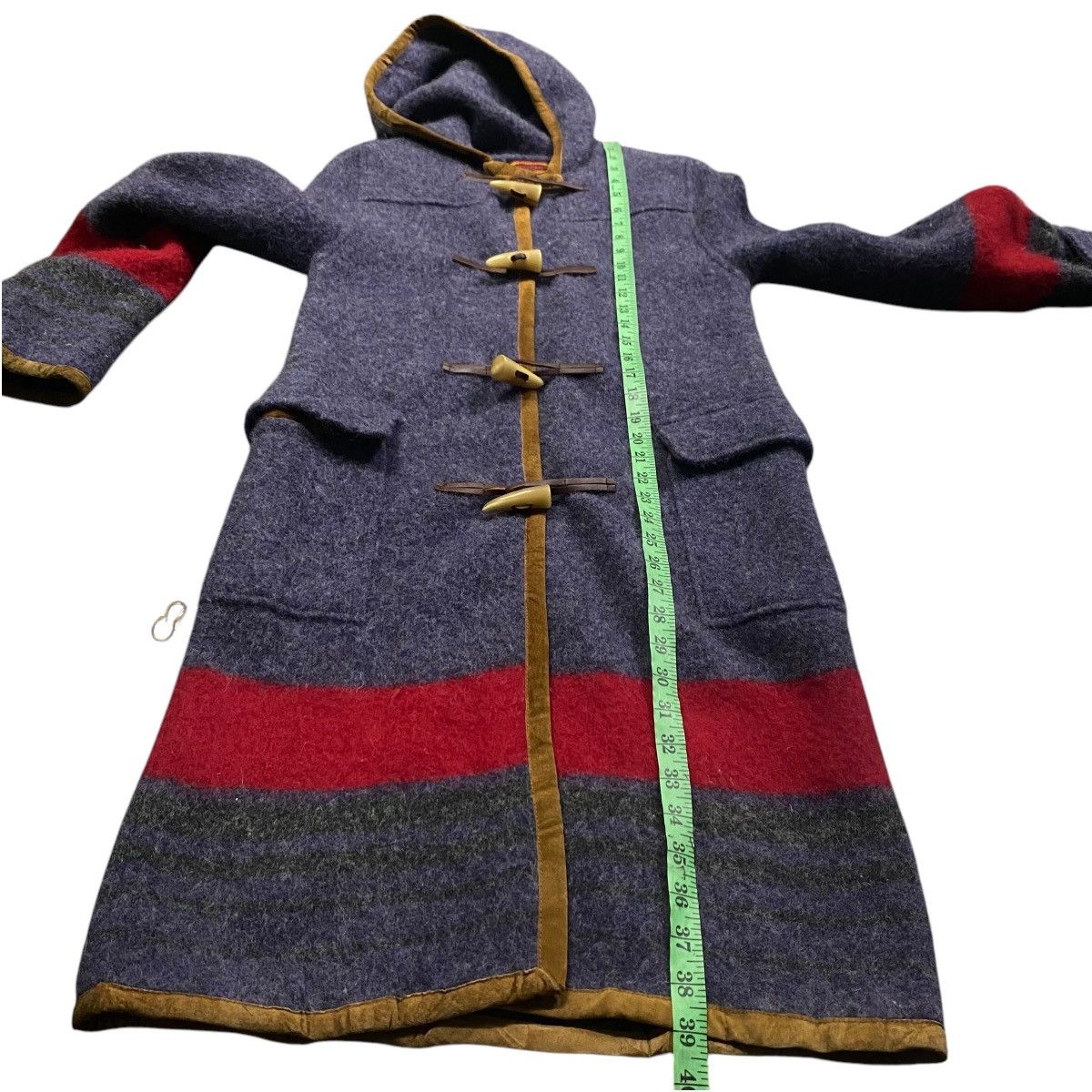 Hysteric Glamour × Japanese Brand Vintage Hysteric Glamour Hoodie Wool Long Jacket Button Size ONE SIZE - 14 Thumbnail