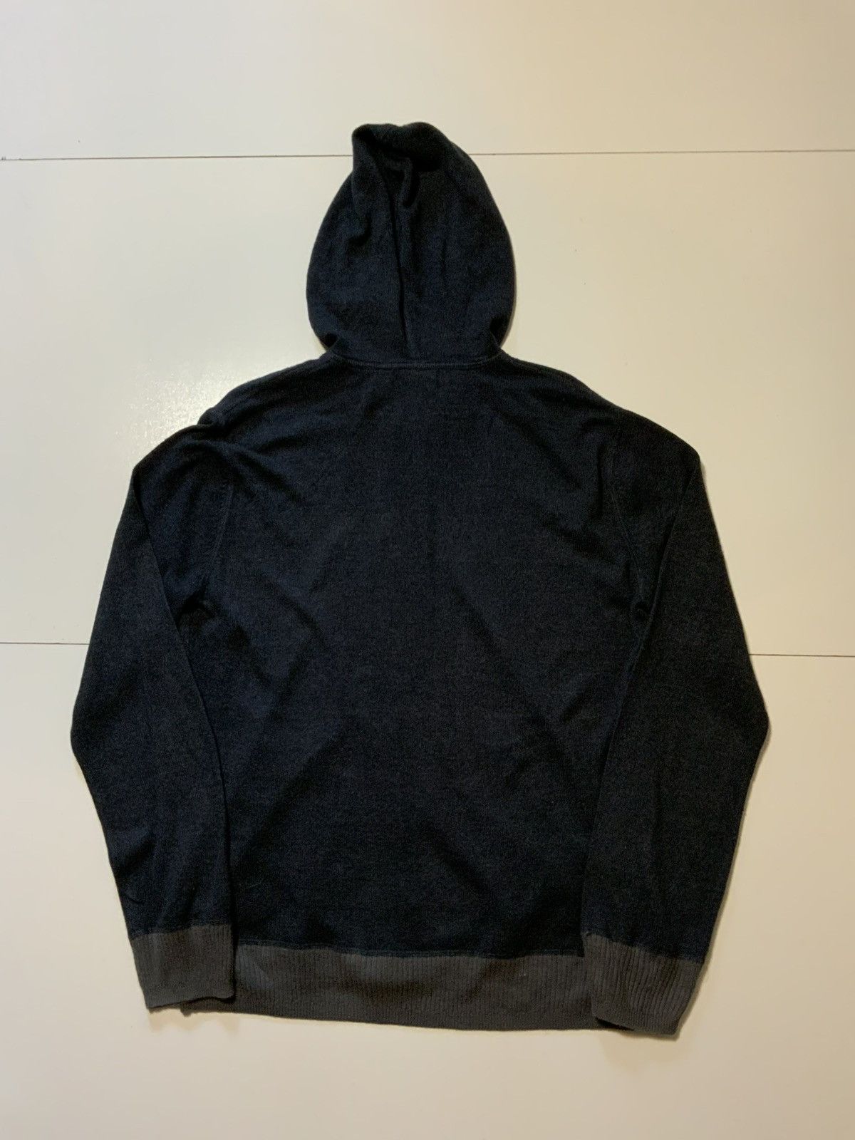 Oakley Oakley Charcoal Grey Knit Full Zip Hooded Sweater Jacket Size US L / EU 52-54 / 3 - 2 Thumbnail