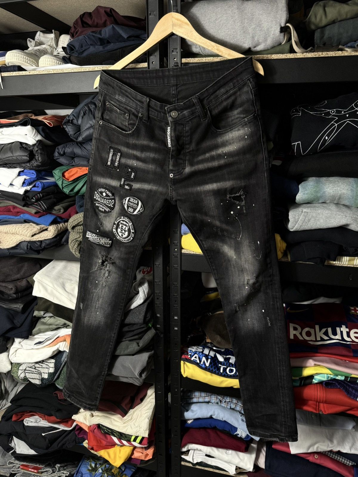 DSQUARED2 スリム 48 Dsquared2 Dsquared2 Slim Jean Stretch Pants Size 48 Italy