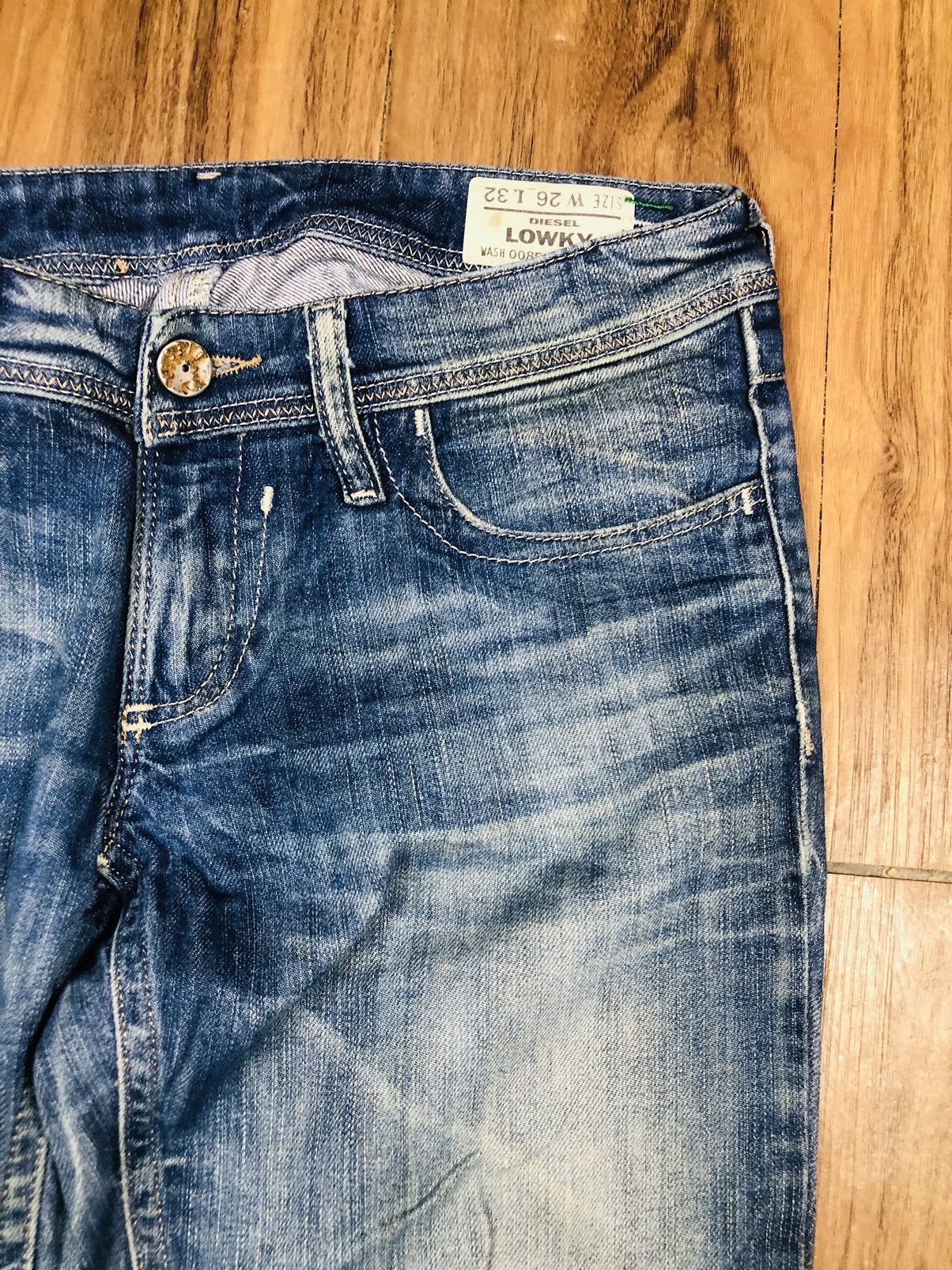 Diesel Diesel Industry Distress Jeans (34) Size 26" / US 2 / IT 38 - 6 Thumbnail