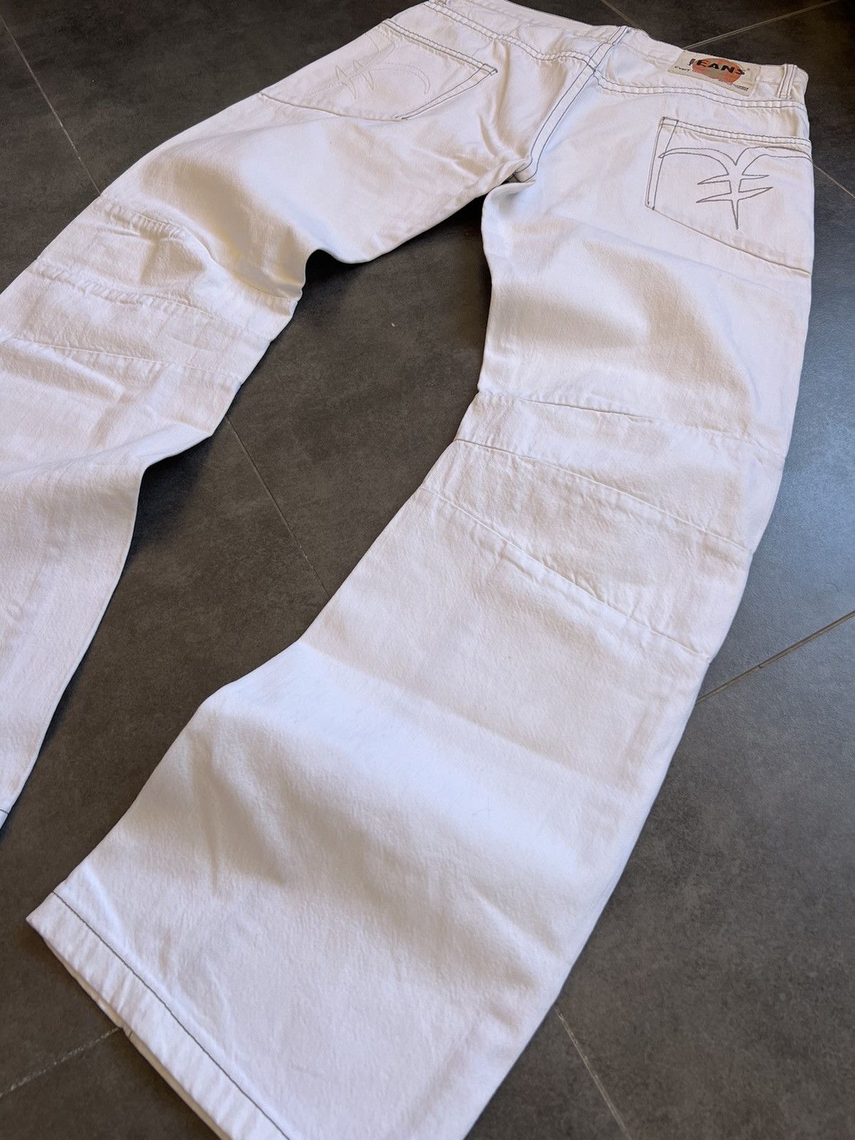 Japanese Brand YEN MICHIKO KOSHINO LONDON JEANS FLARE Size US 32 / EU 48 - 5 Thumbnail
