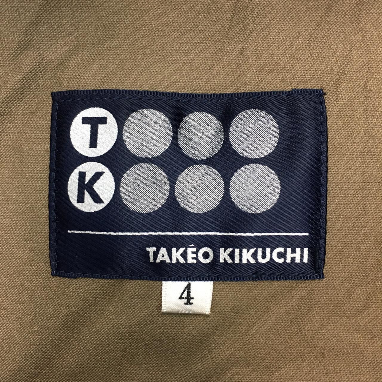 Vintage Vtg Japanese Designer TAKEO KIKUCHI Button Jacket Coat Size US M / EU 48-50 / 2 - 4 Thumbnail