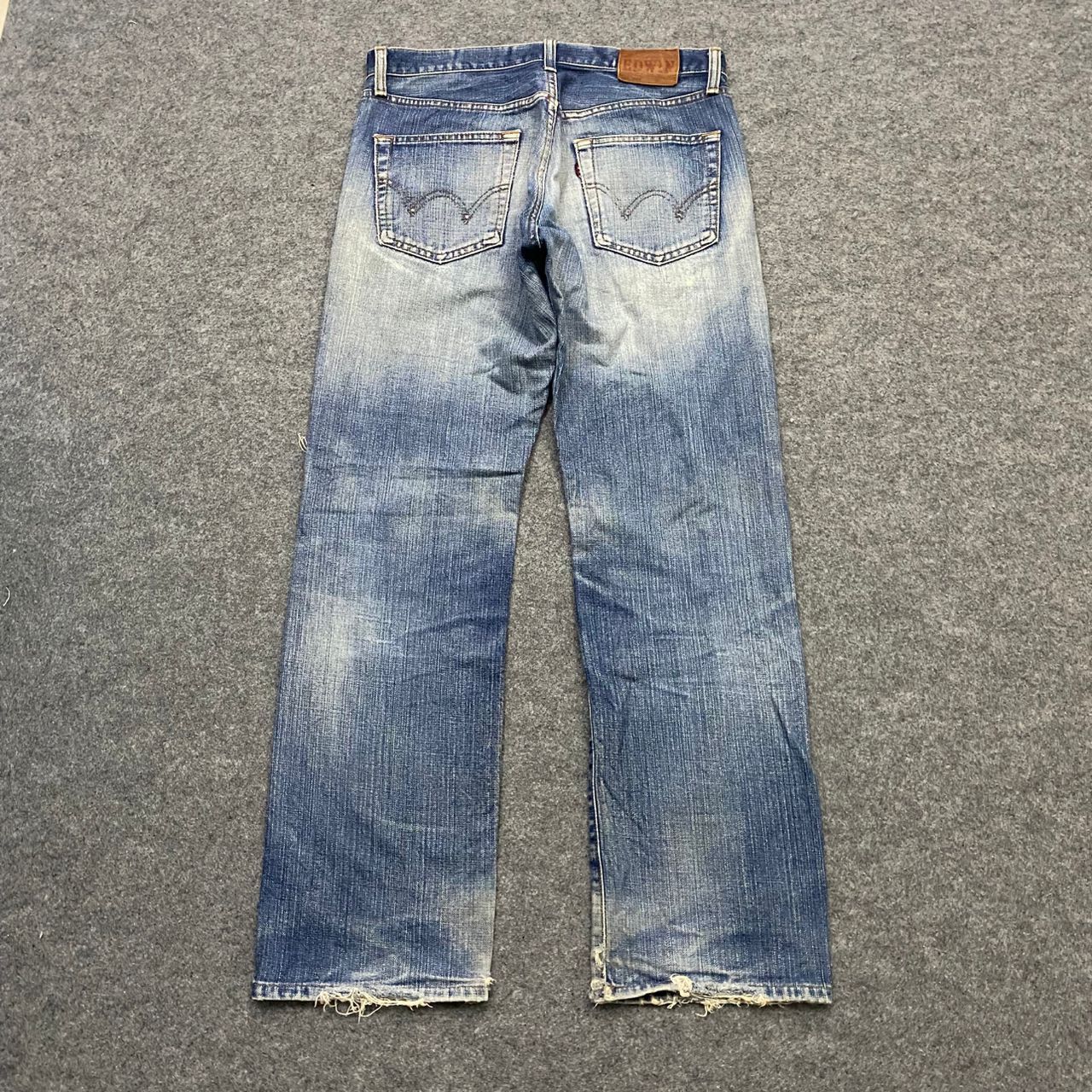 Edwin 💥Best Offer💥Vintage Edwin 503 Distressed Denim Size US 34 / EU 50 - 2 Thumbnail