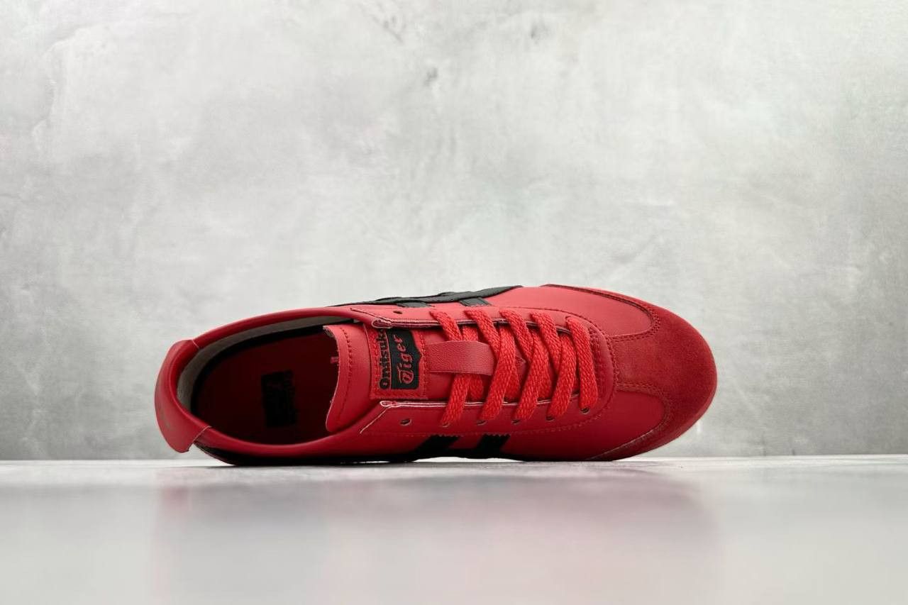Onitsuka Tiger Unisex Onitsuka Tiger Mexico Red Black Size US 9.5 / EU 42-43 - 7 Thumbnail