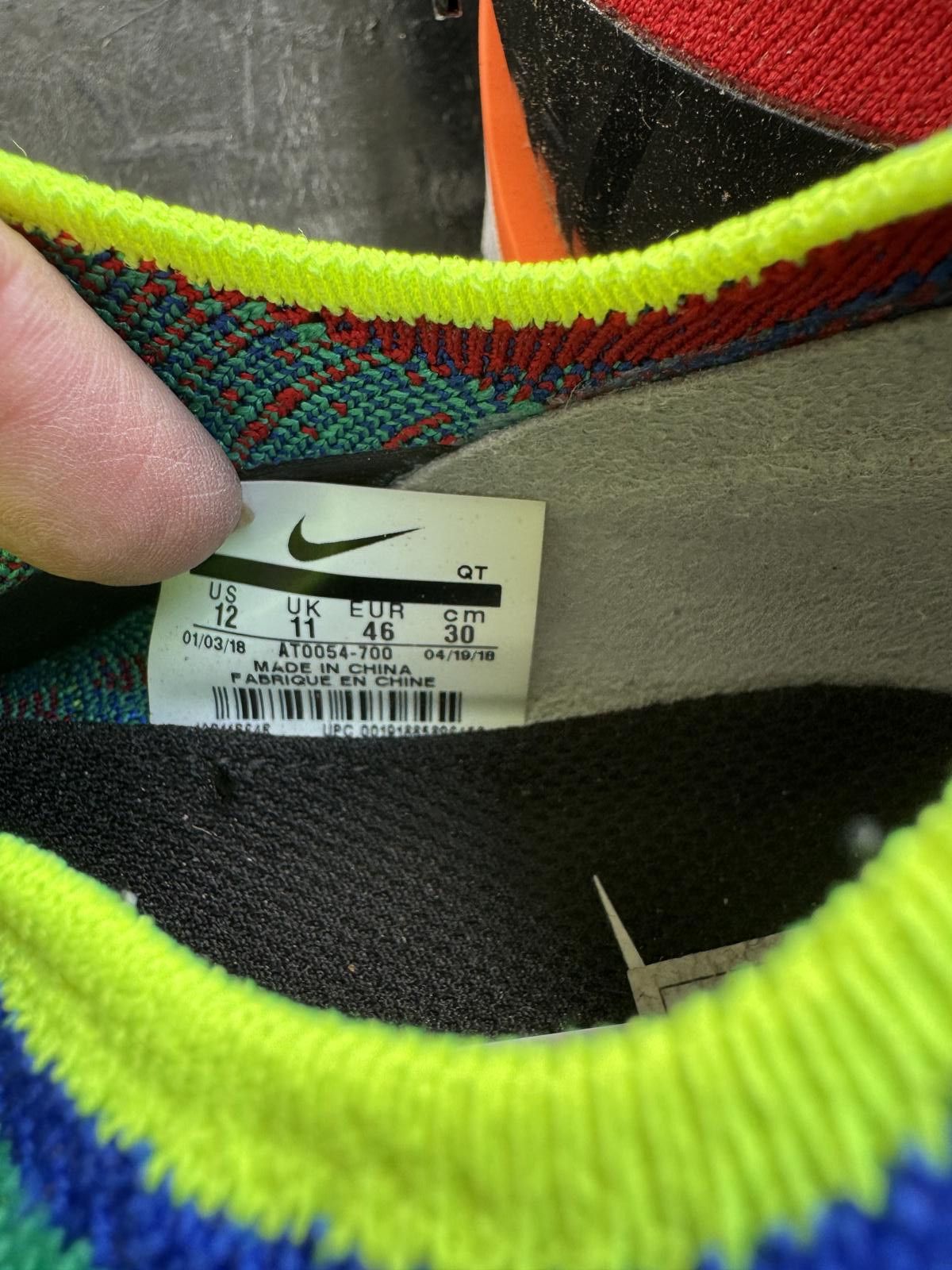 Nike Rare Ltd Edition Nike Epic React Flyknit Belgium Running Size US 12 / EU 45 - 6 Thumbnail