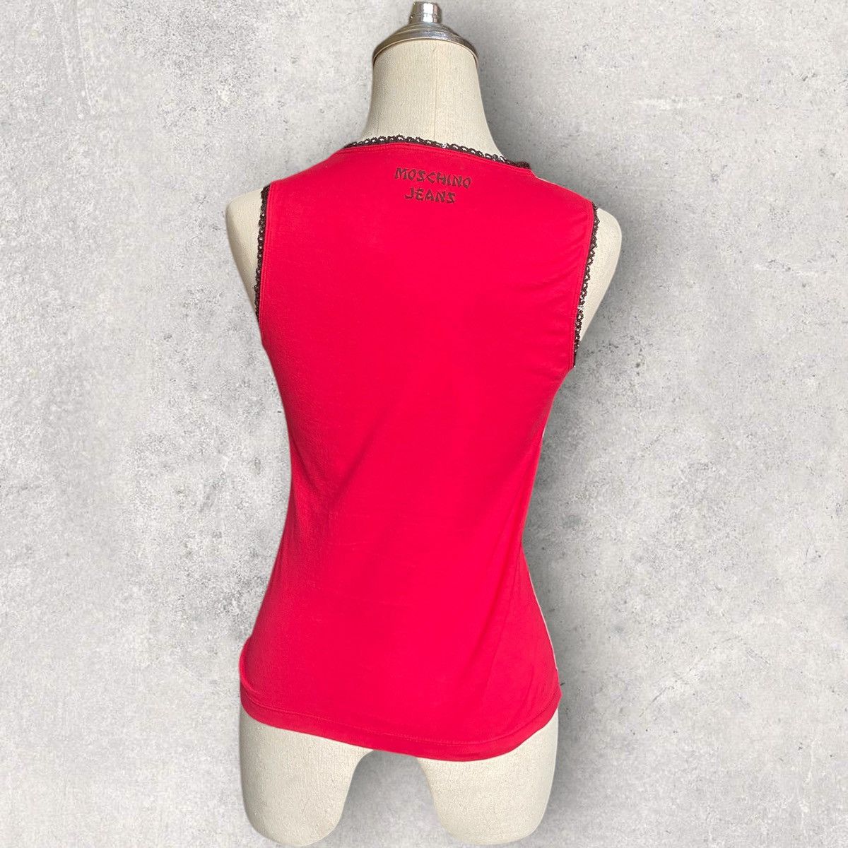 Moschino Vintage Moschino Geisha Tank top Size S / US 4 / IT 40 - 4 Thumbnail