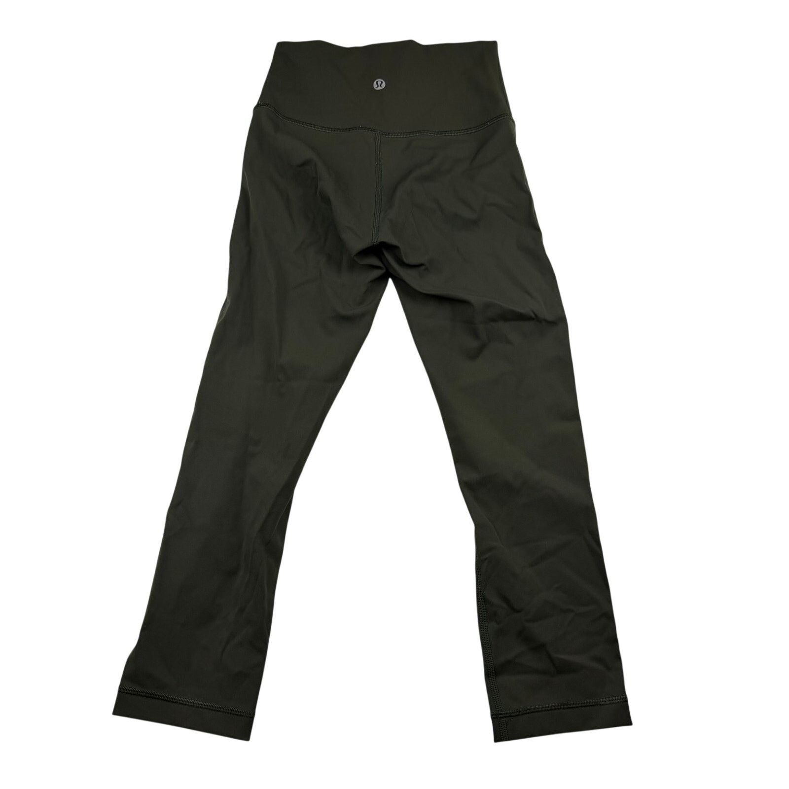 Lululemon Lululemon Olive Green Crop Leggings Size 2 Size 24" / US 00 / IT 34 - 2 Thumbnail