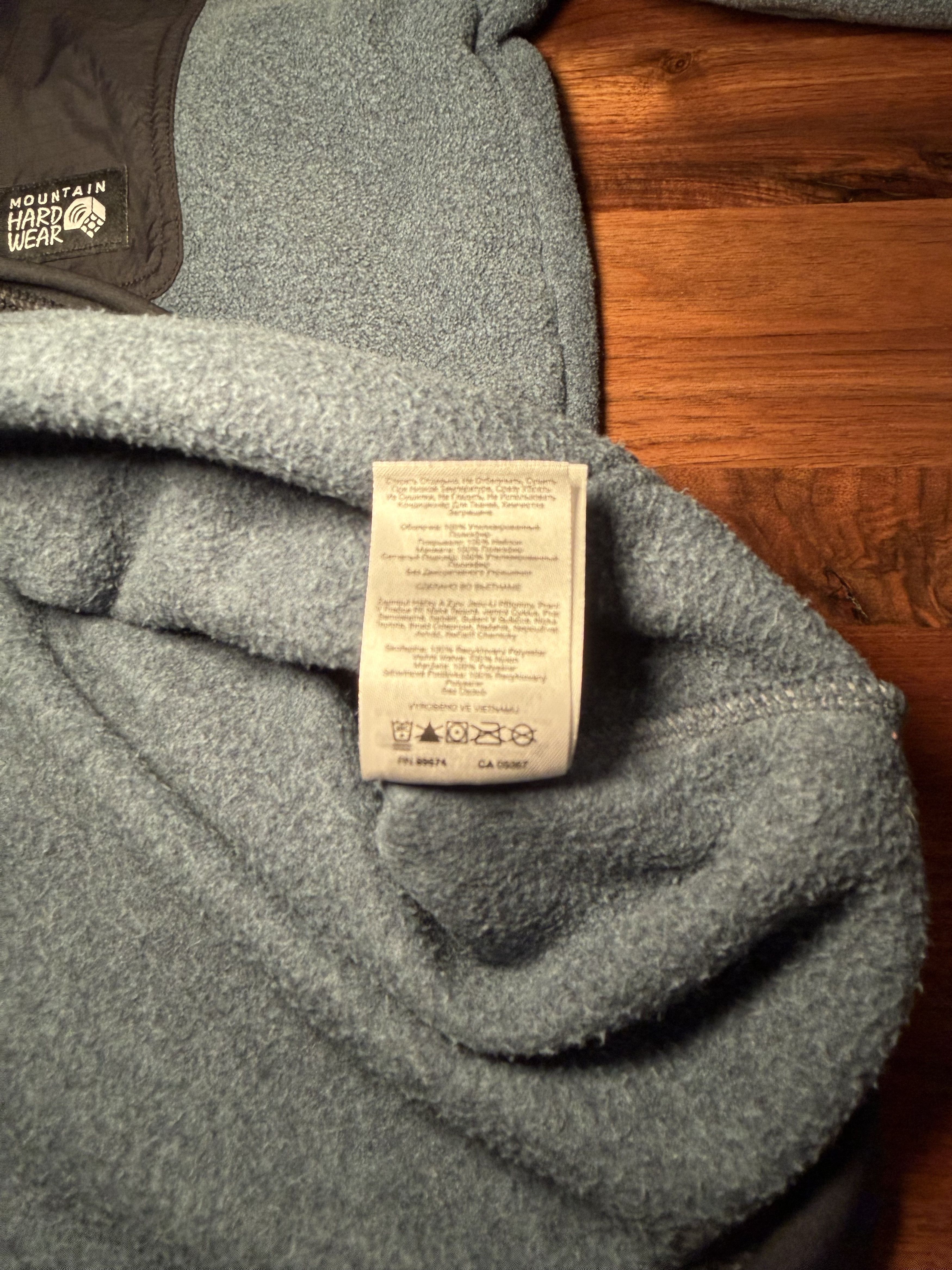 Mountain Hardwear Mountain Hardwear First Tracks Recycled Fleece Hoodie OM0375 Size US L / EU 52-54 / 3 - 7 Thumbnail
