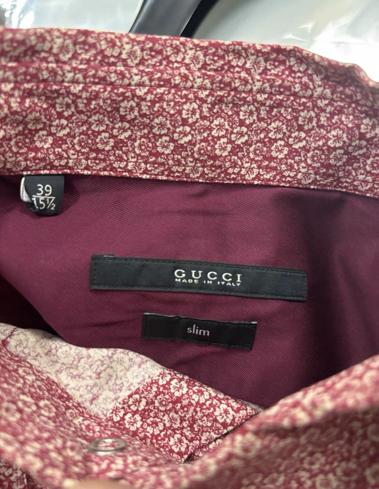 Gucci Gucci Long Sleeve Shirt J2 Size US M / EU 48-50 / 2 - 6 Thumbnail