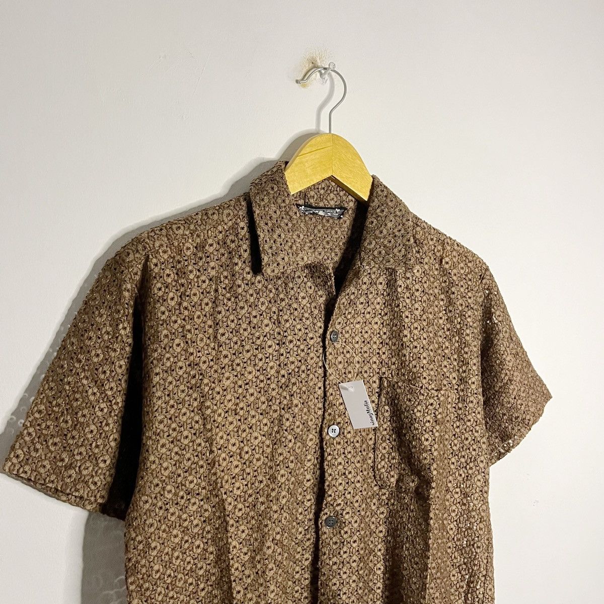 Japanese Brand Unique Mesh Shirt By Best Superior Size US M / EU 48-50 / 2 - 4 Thumbnail