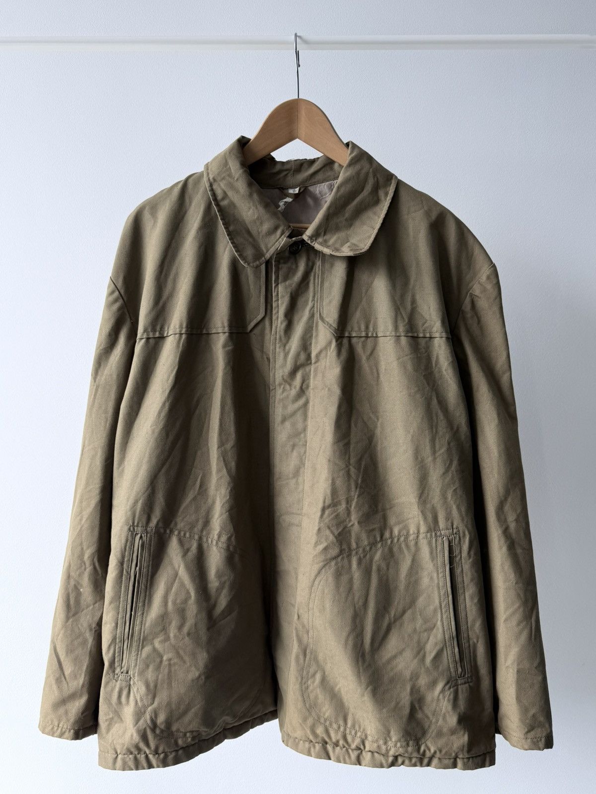 Le Laboureur Vintage 70s French Workwear Chore Work Jacket Size US L / EU 52-54 / 3 - 1 Thumbnail