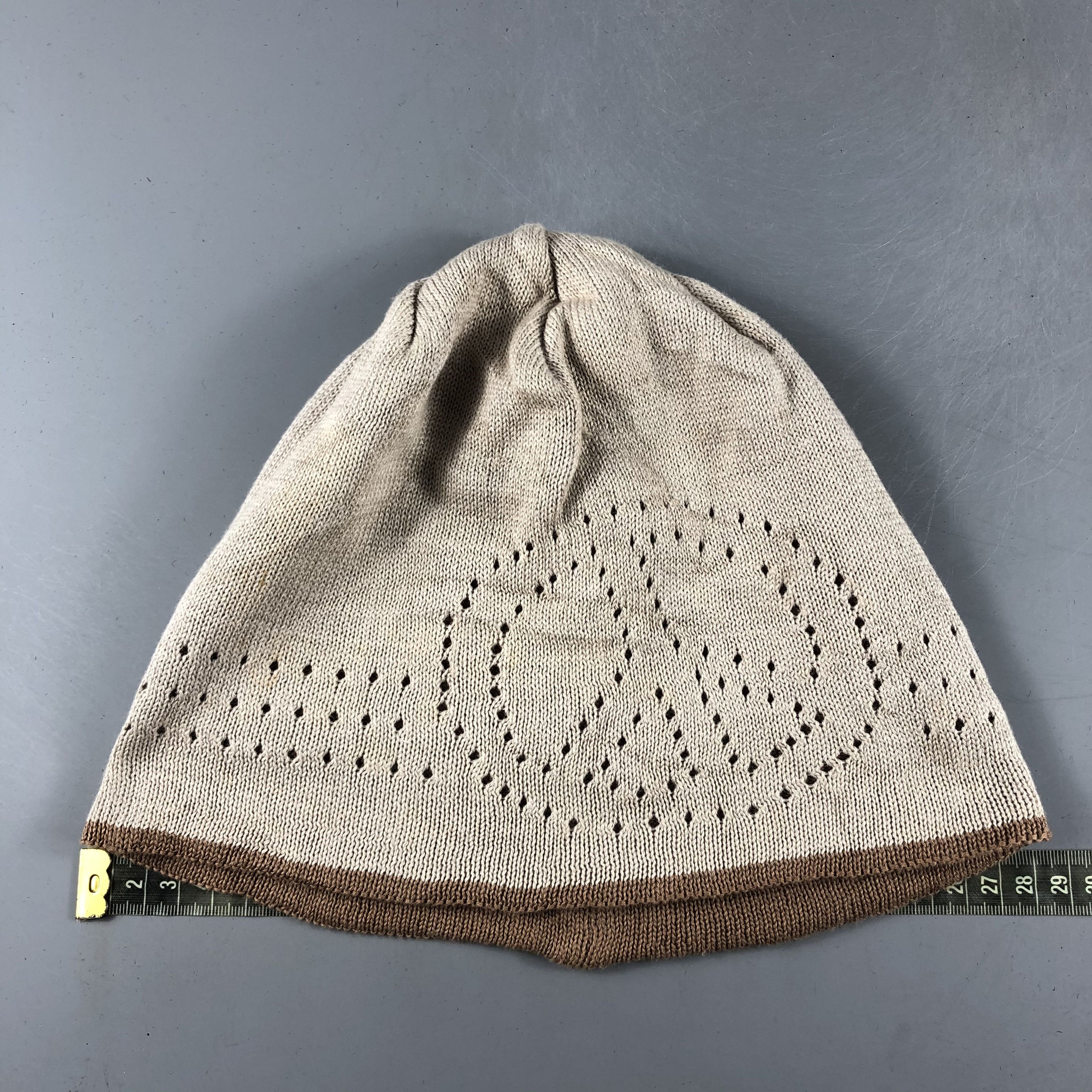Japanese Brand × Vintage Peace Cuffless Beanie Snow Hat Snow Cap -D417 Size ONE SIZE - 3 Thumbnail