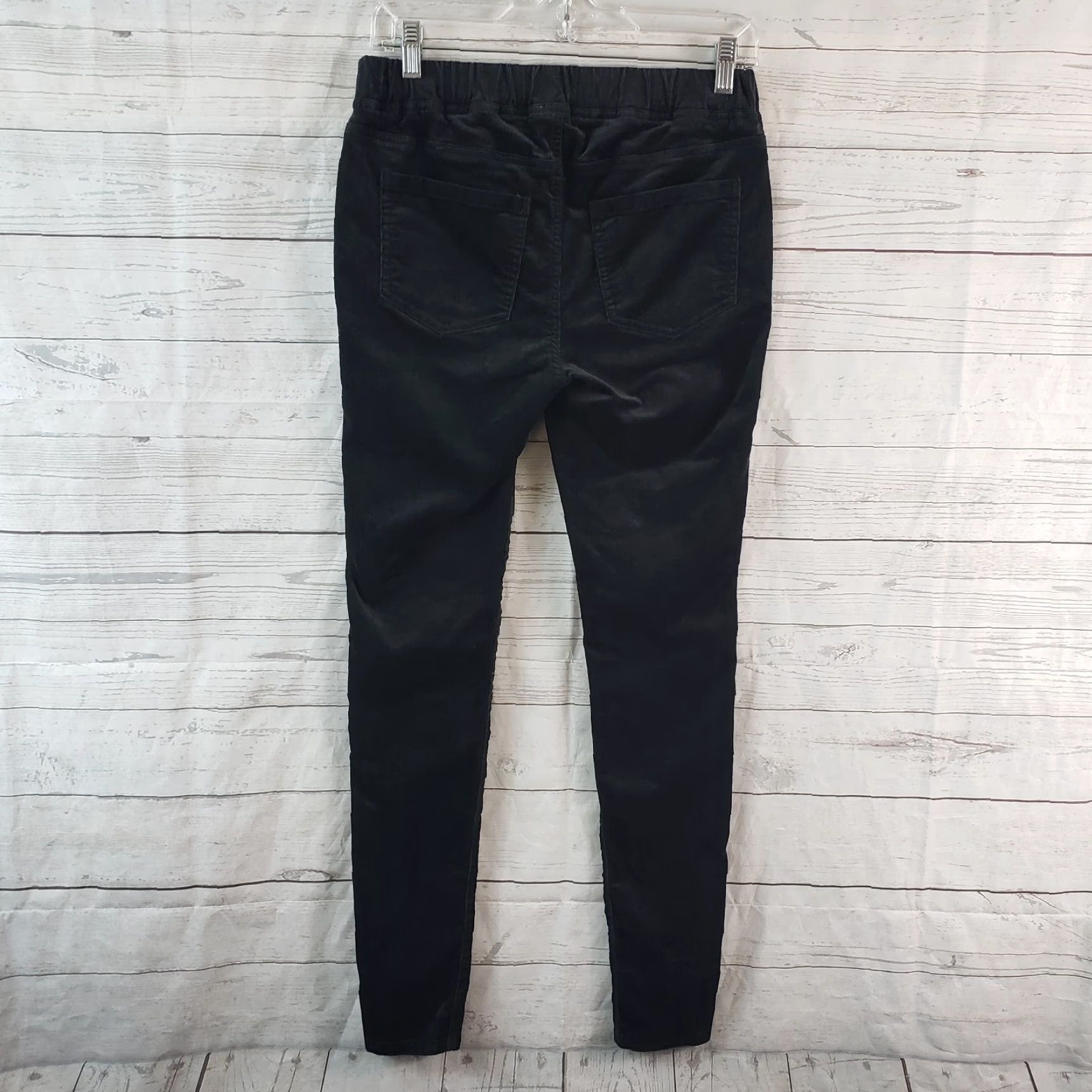 Eileen Fisher Eileen Fisher Womens Pants Skinny Corduroy 2XS Gray Mid Rise Pull On Size 24" / US 00 / IT 34 - 3 Thumbnail