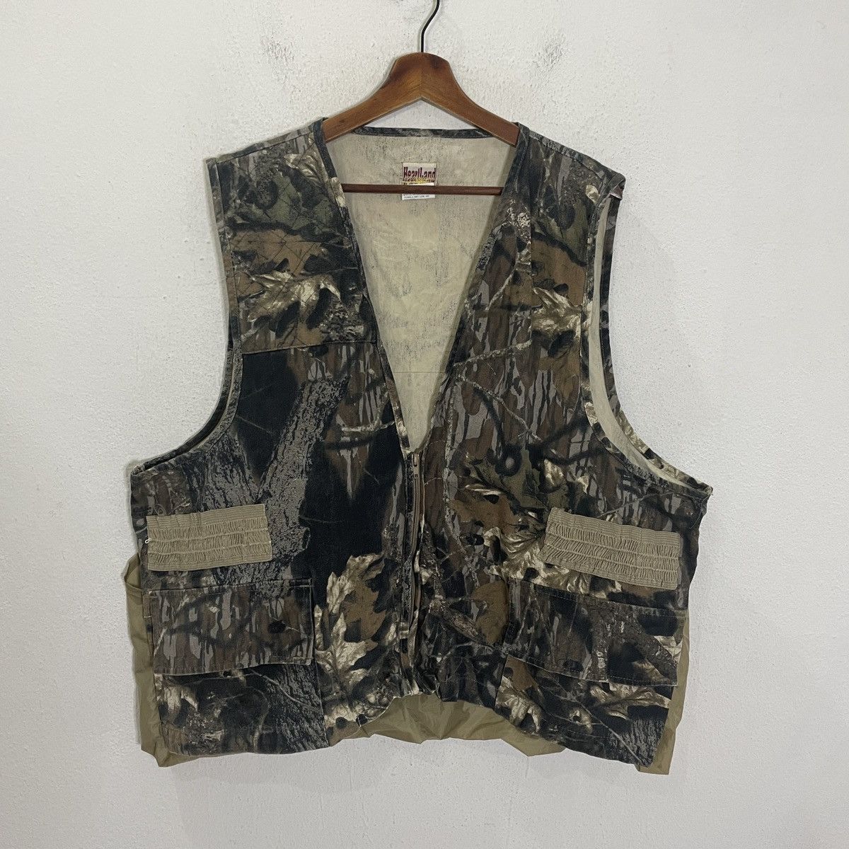Japanese Brand Vintage Y2k Heartland Camo Vest Size US XXL / EU 58 / 5 - 1 Thumbnail
