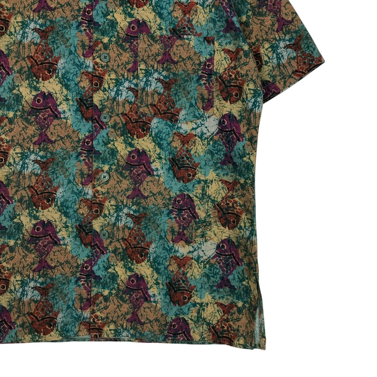 Vintage 🔥VINTAGE SHIRT BUTTON HAWAII FULL PRINT FLOWER Size US S / EU 44-46 / 1 - 7 Thumbnail