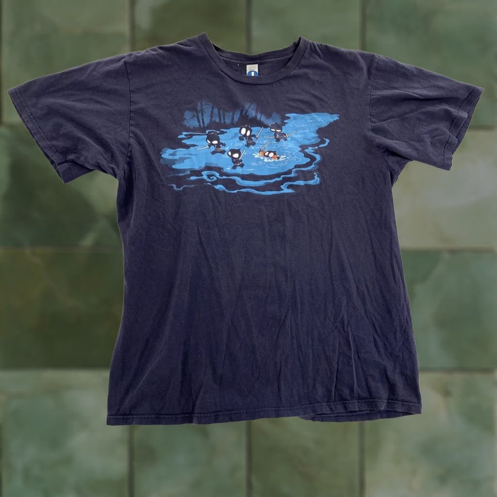 Vintage ShirtWoot! T Shirt Mens Large Blue Short Sleeve Ninja Pond ShirtWoot! T Shirt Ninja Pond Blue L Mens Graphic Tee Size US L / EU 52-54 / 3 - 1 Thumbnail
