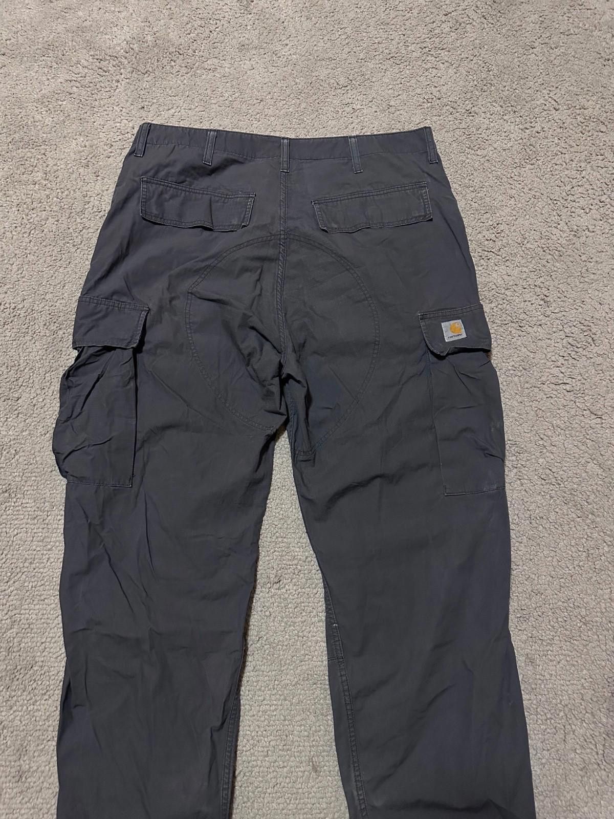 Carhartt Vintage Carhartt Cargo Pant 38x32 Gray Size US 38 / EU 54 - 3 Thumbnail