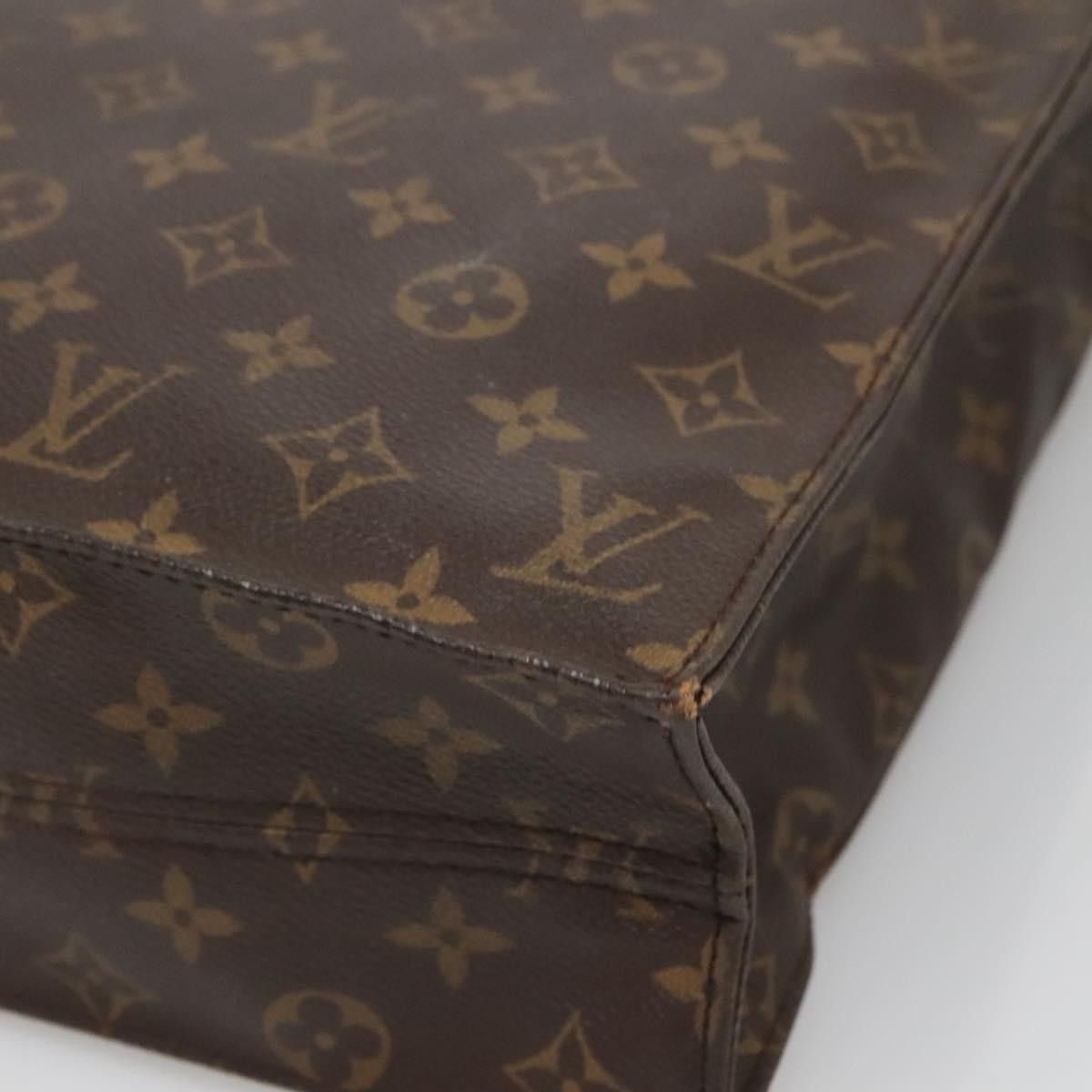 Louis Vuitton LOUIS VUITTON Monogram Sac Plat Hand Bag M51140 Size ONE SIZE - 15 Thumbnail