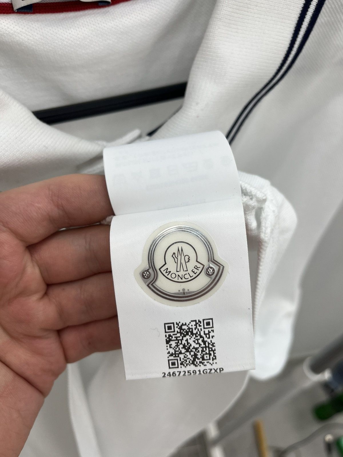 Moncler Moncler Maglia Logo Polo T-Shirt Tee Size US XXL / EU 58 / 5 - 8 Thumbnail