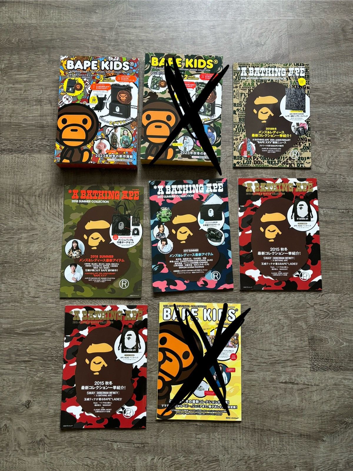 image of Bape A Bathing Ape Magazines Lot, Men's