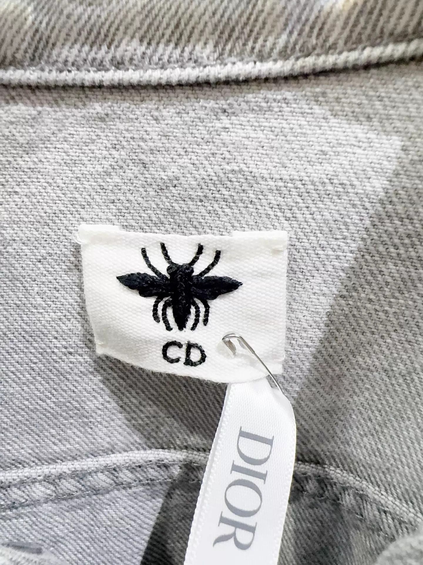 Dior Dior denim jacket F34 new with tags back design Size XS / US 0-2 / IT 36-38 - 3 Thumbnail