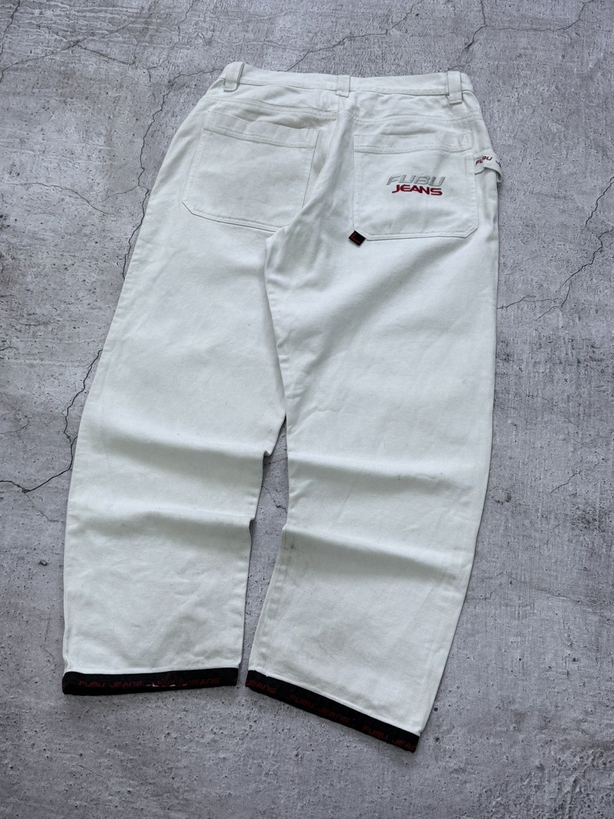 Fubu Vintage 90s Fubu Baggy Rap Pants Size US 36 / EU 52 - 6 Thumbnail