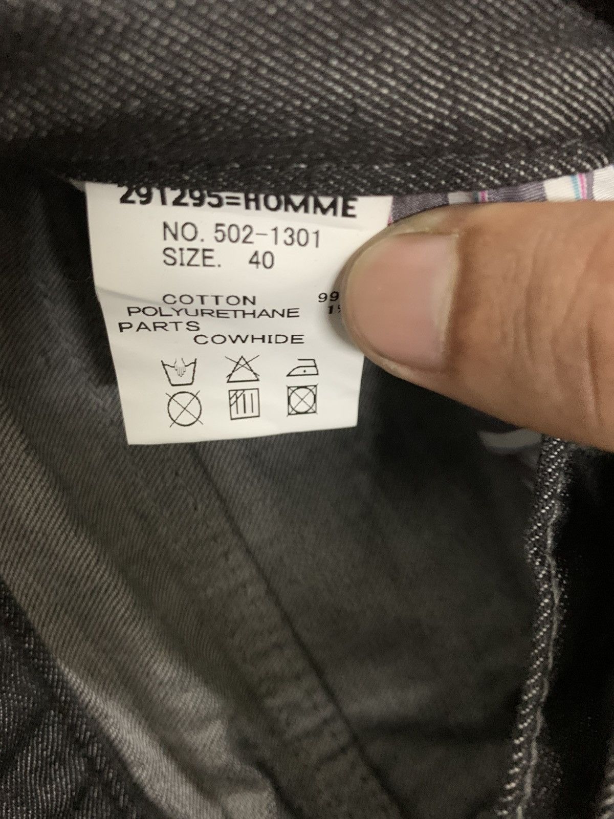 Japanese Brand 291295 homme straight cut pant Size US 30 / EU 46 - 10 Thumbnail