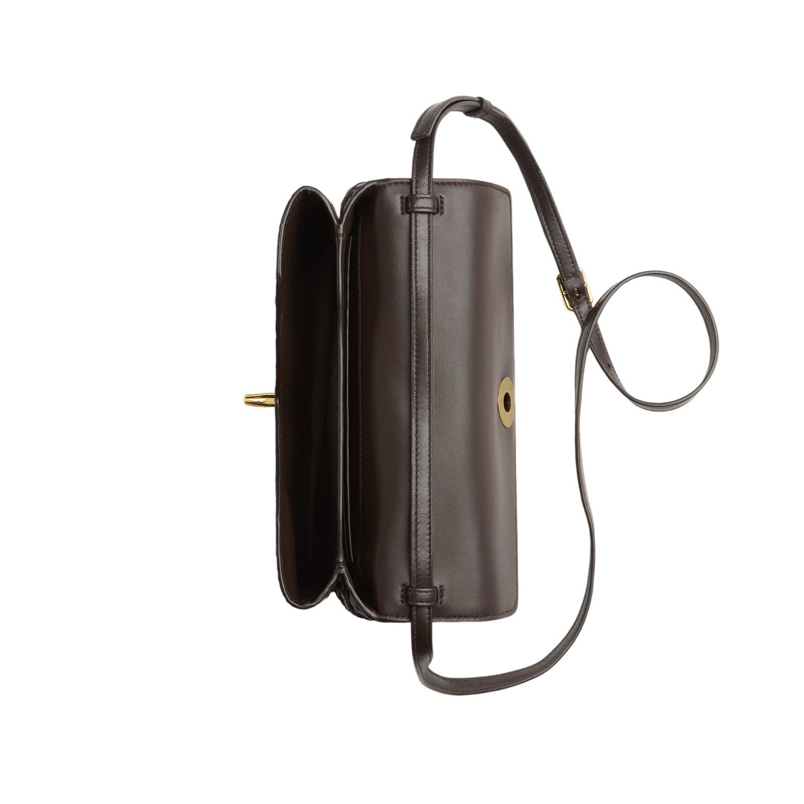 Bottega Veneta BOTTEGA VENETA Knot Lock $3500 Fondant Leather Crossbody Bag Size ONE SIZE - 2 Thumbnail