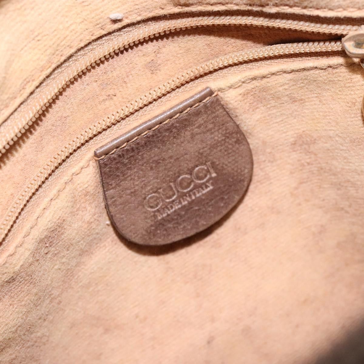 Gucci GUCCI GG Supreme Web Sherry Line Shoulder Bag Pvc Beige 001 Size ONE SIZE - 17 Thumbnail