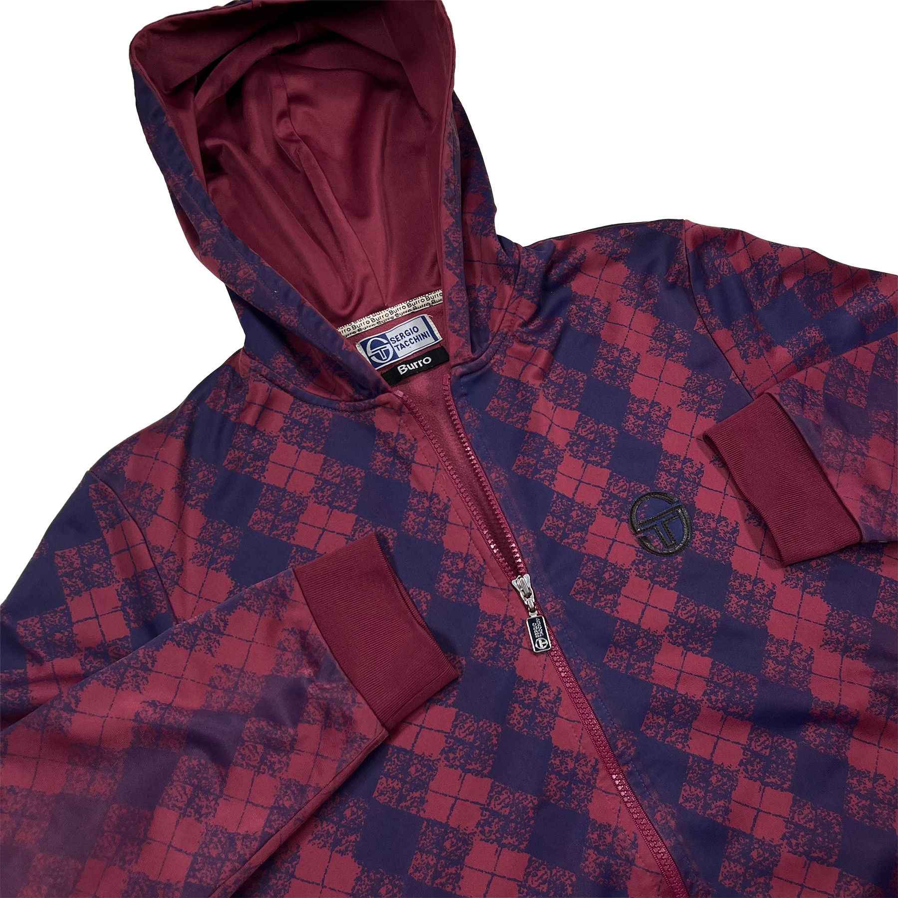 Sergio Tacchini Rarest 90s collaboration Sergio Tacchini x Burro Trackjacket Size US L / EU 52-54 / 3 - 4 Thumbnail