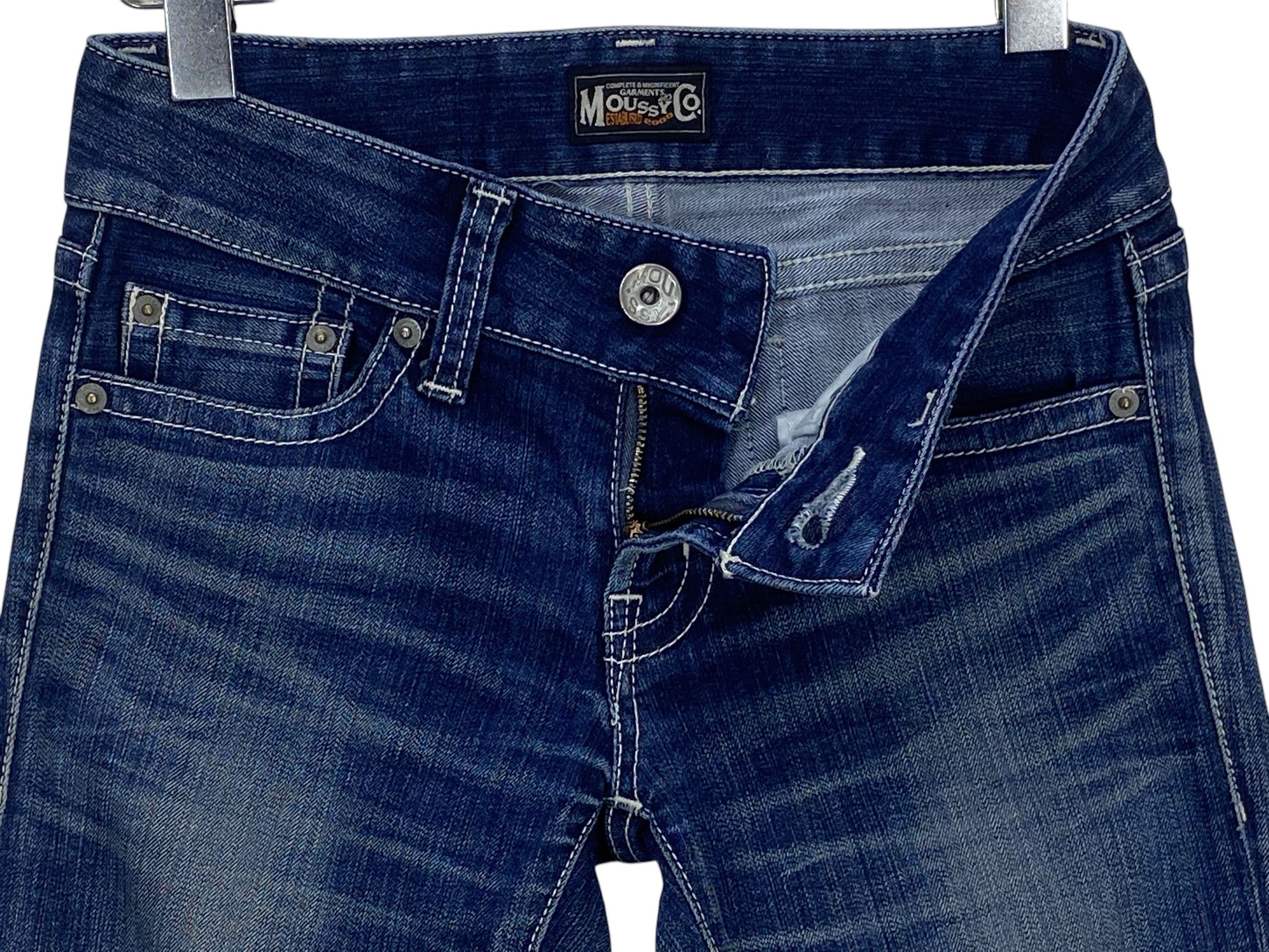 Japanese Brand × MOUSSY Moussy Jeans Skinny Jeans Low Rise Jeans Size 25" / US 0 / IT 36 - 7 Thumbnail